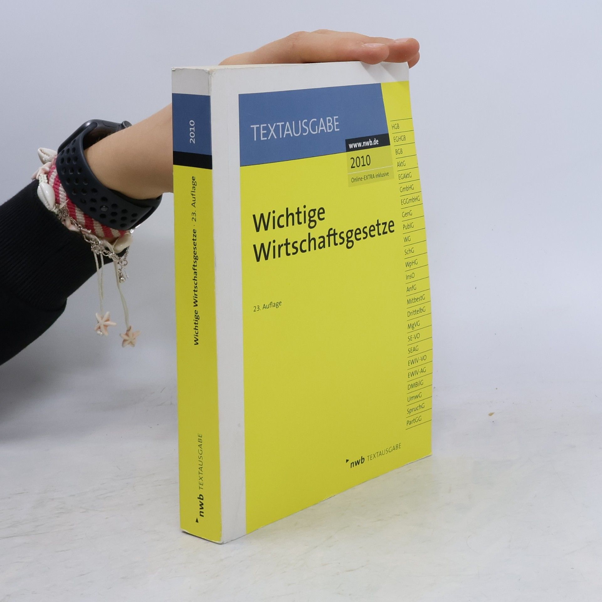 Autorenkollektiv Wichtige Wirtschaftsgesetze