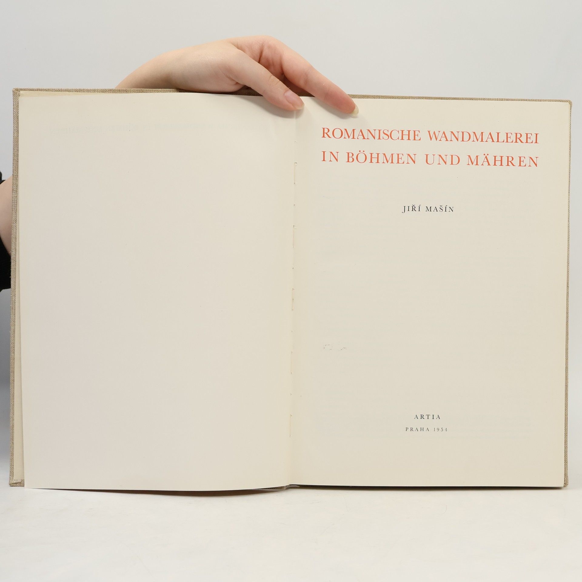 Jiří Mašín Romanische Wandmalerei in Böhmen und Mähren