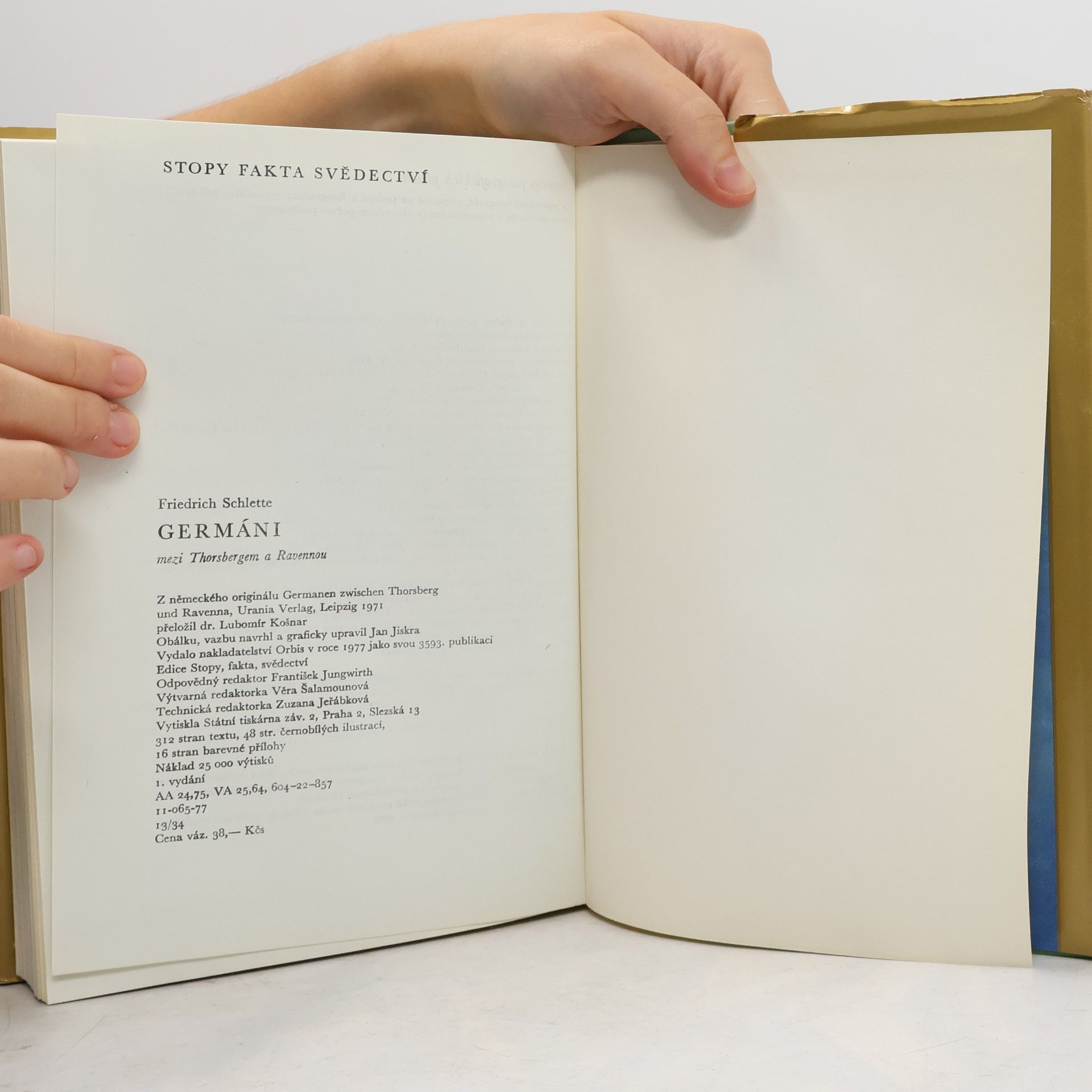 Friedrich Schlette Germáni mezi Thorsbergem a Ravennou
