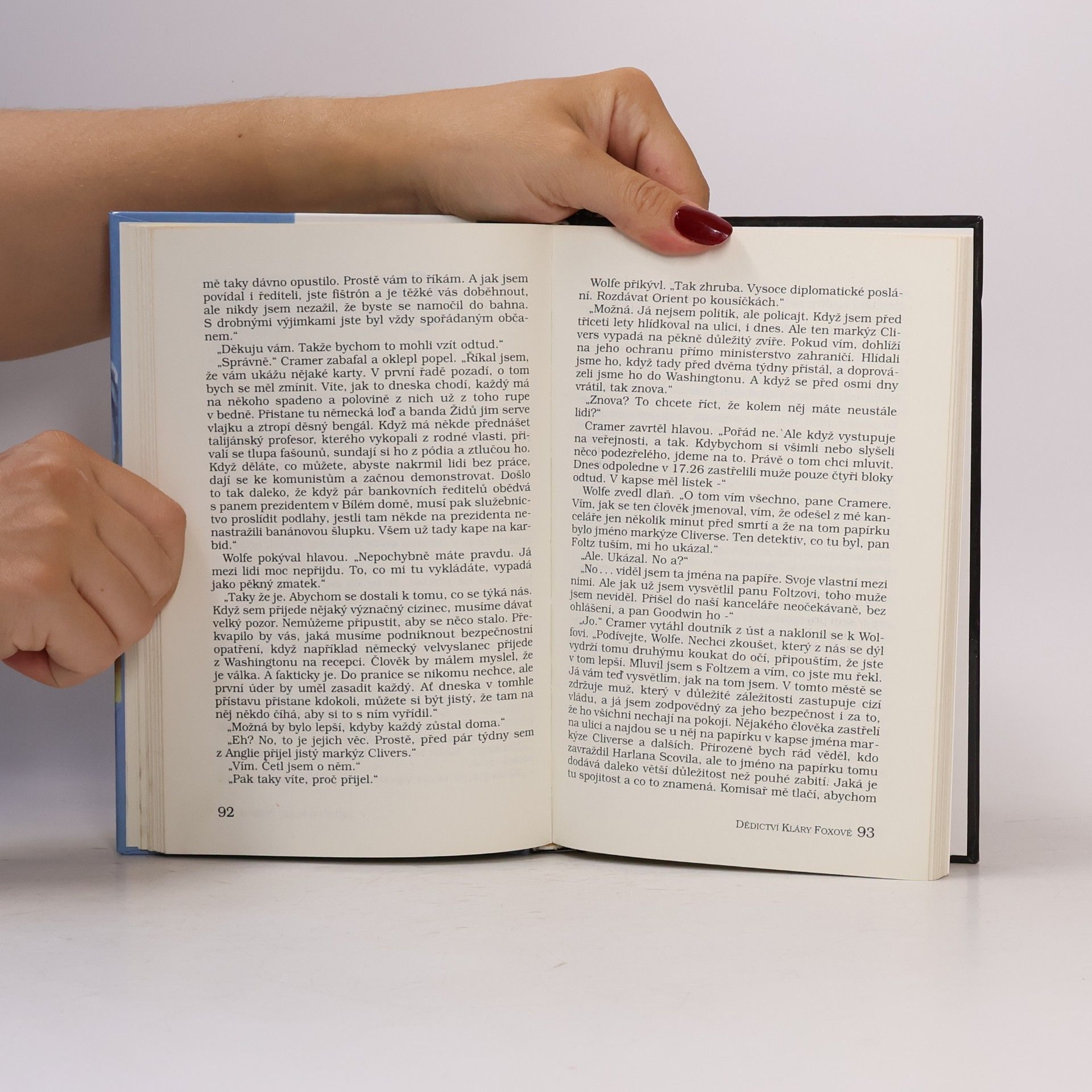Rex Stout Dědictví Kláry Foxové