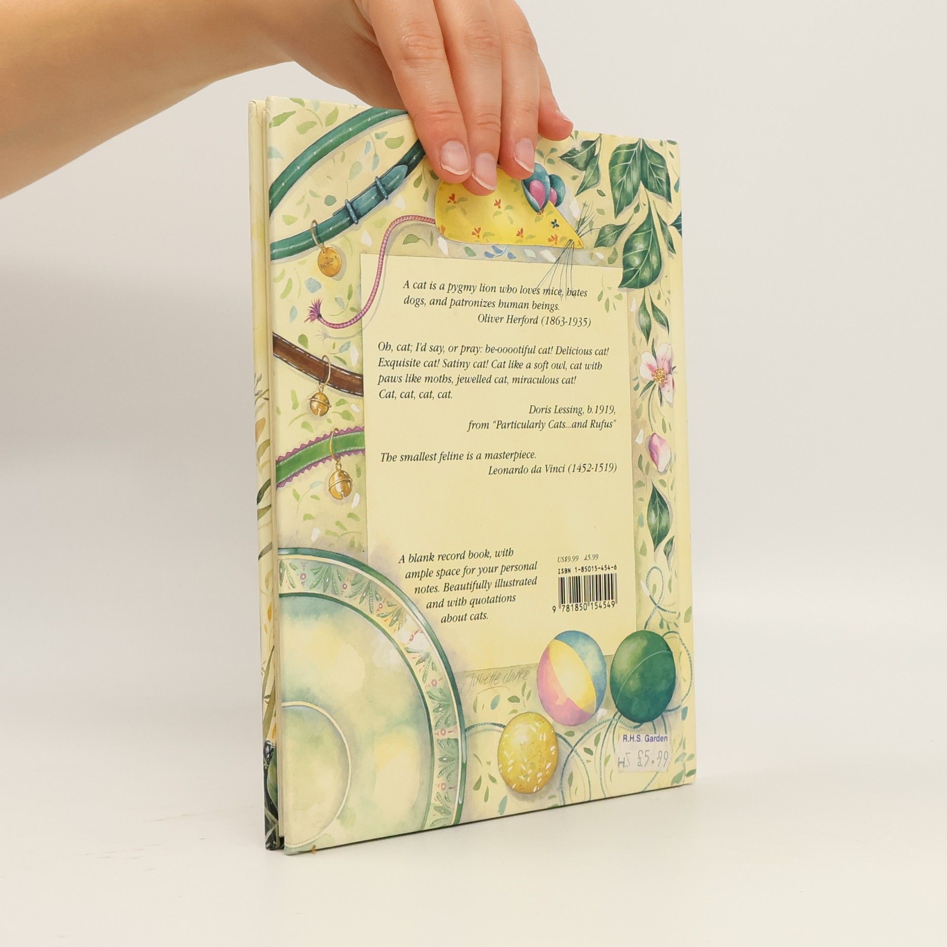Juliette Clarke An Illustrated Cat Lover's Notebook