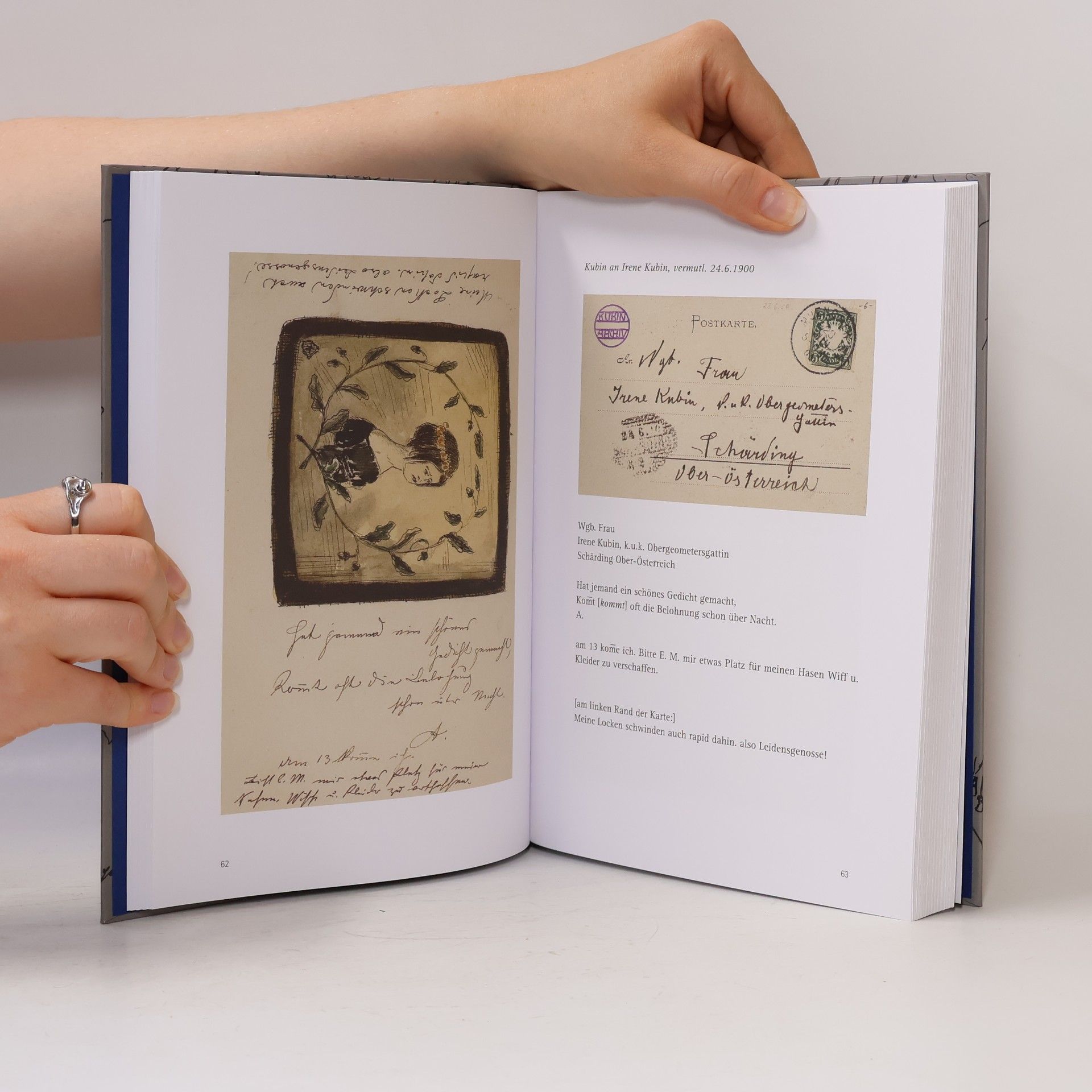 Alfred Kubin Kubin handschriftlich