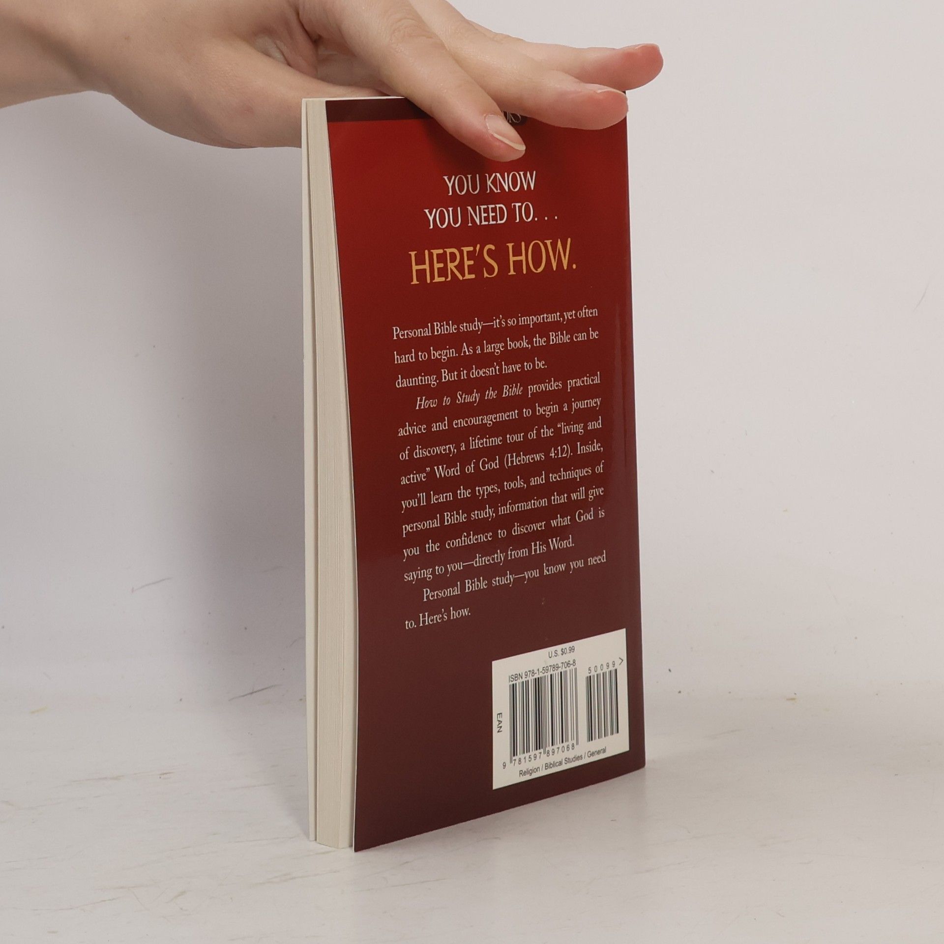 Robert M. West How to Study the Bible (Value Books)