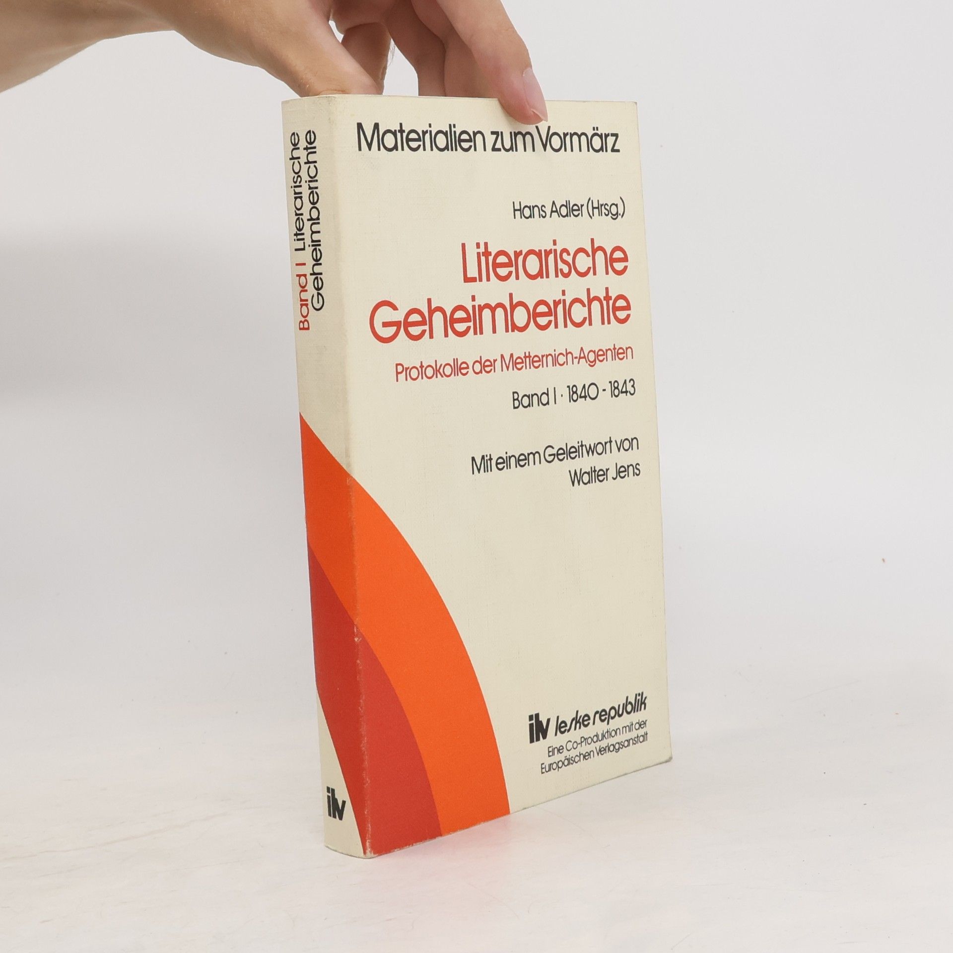 Materialien zum Vormärz - 1: Literarische Geheimberichte