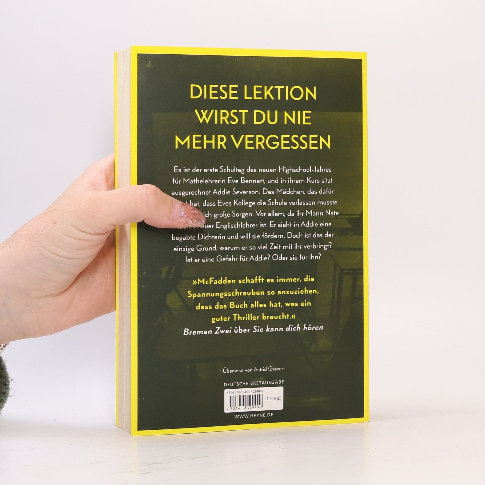 Freida McFadden Der Lehrer – Will er dir helfen oder will er deinen Tod?