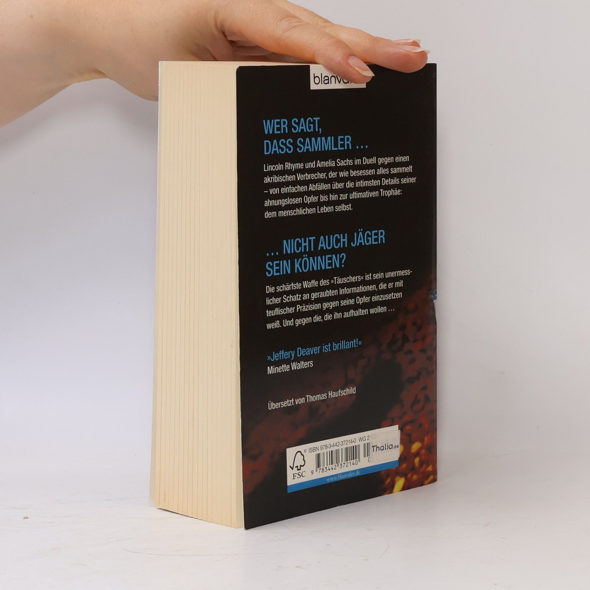 Jeffery Deaver Der Täuscher