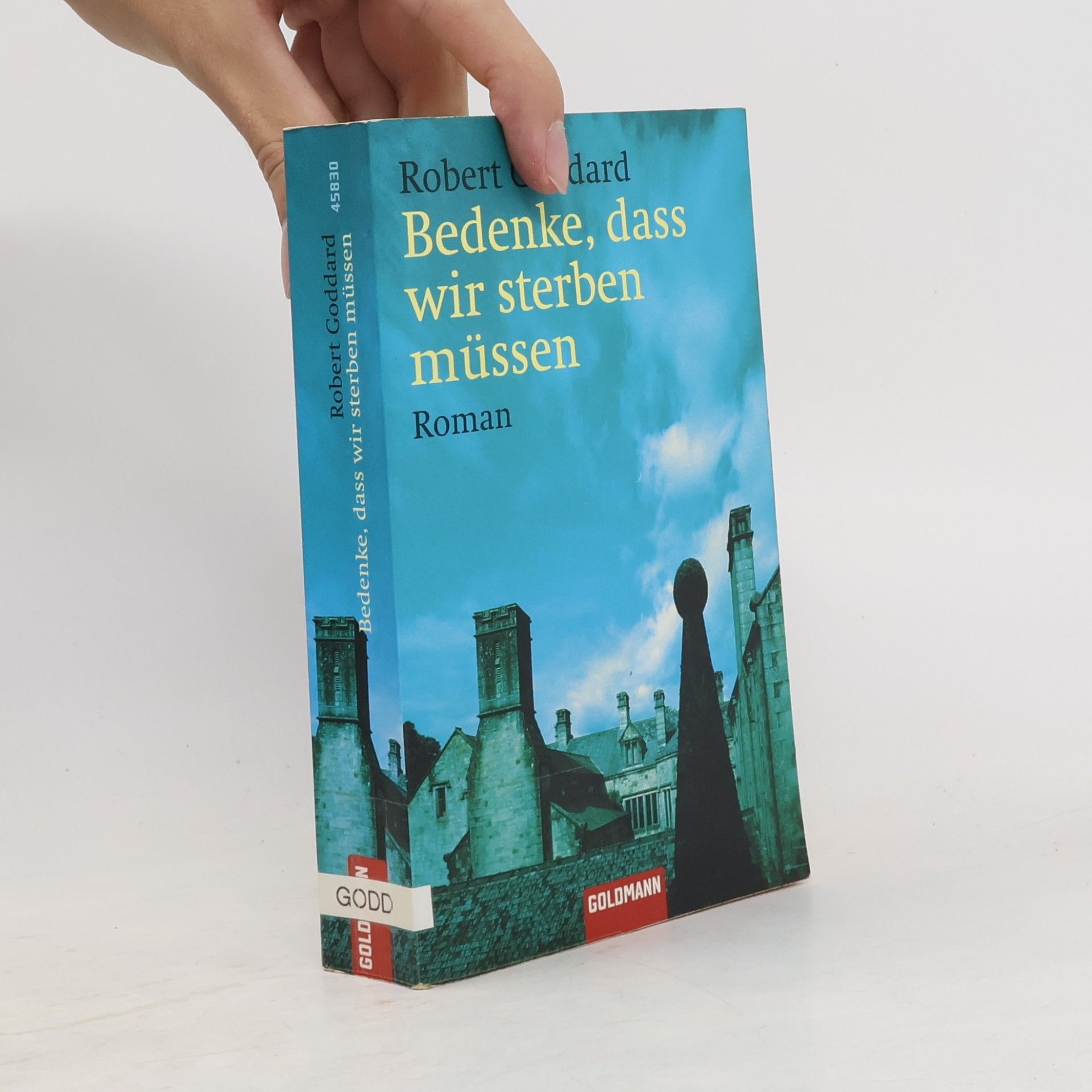 Robert Goddard Bedenke, dass wir sterben müssen