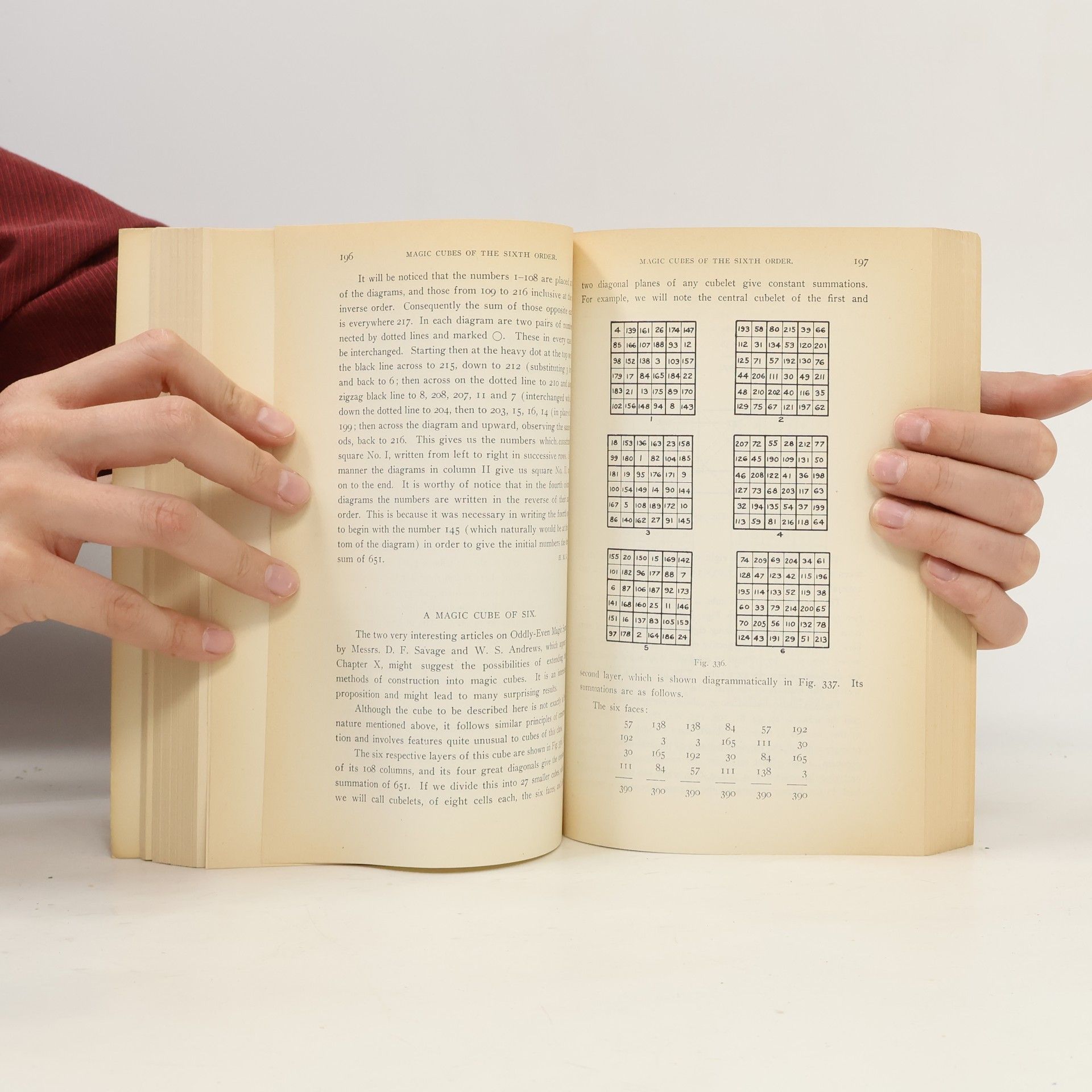 William Symes Andrews Magic Squares and Cubes