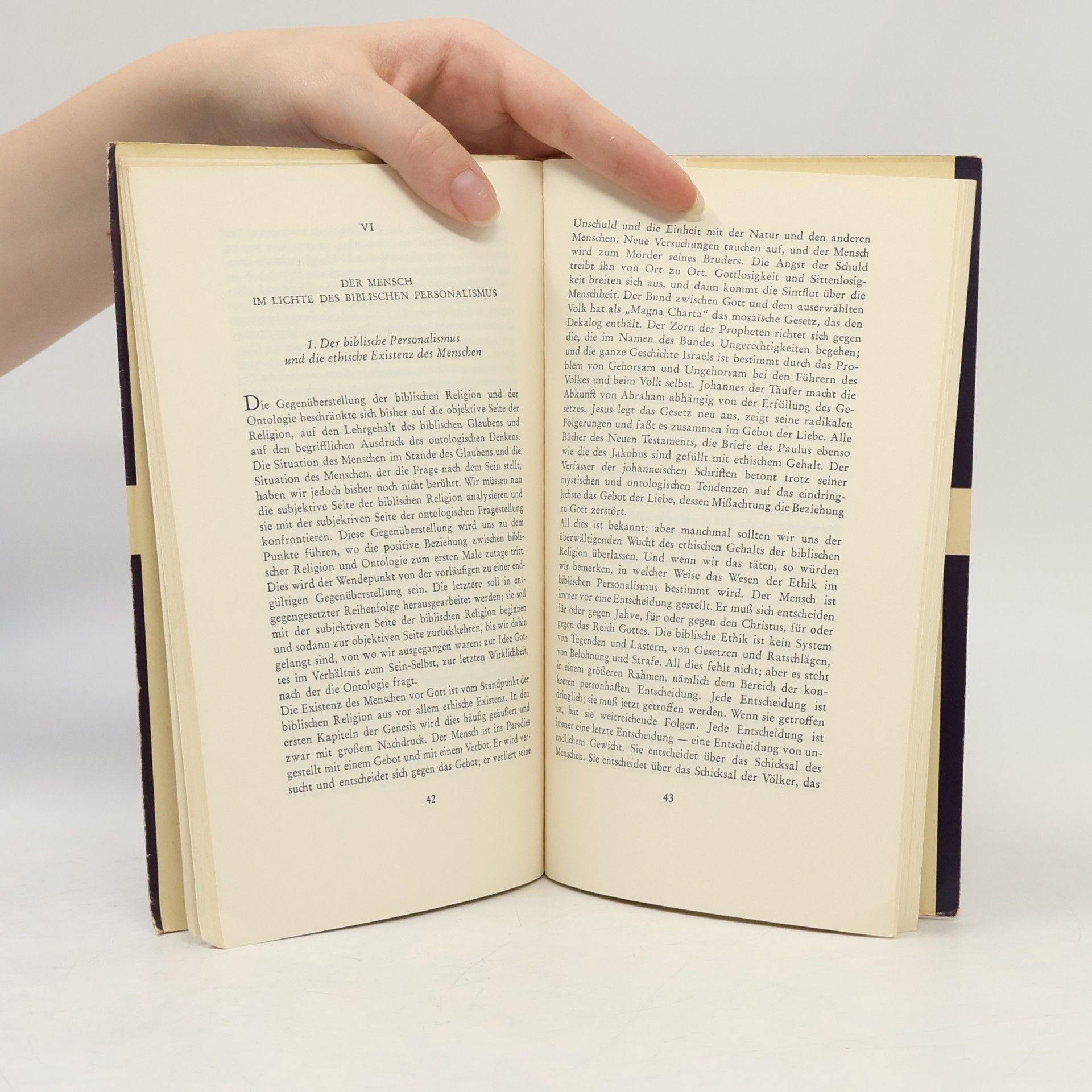 Paul Tillich Biblische Religion und die Frage nach dem Sein