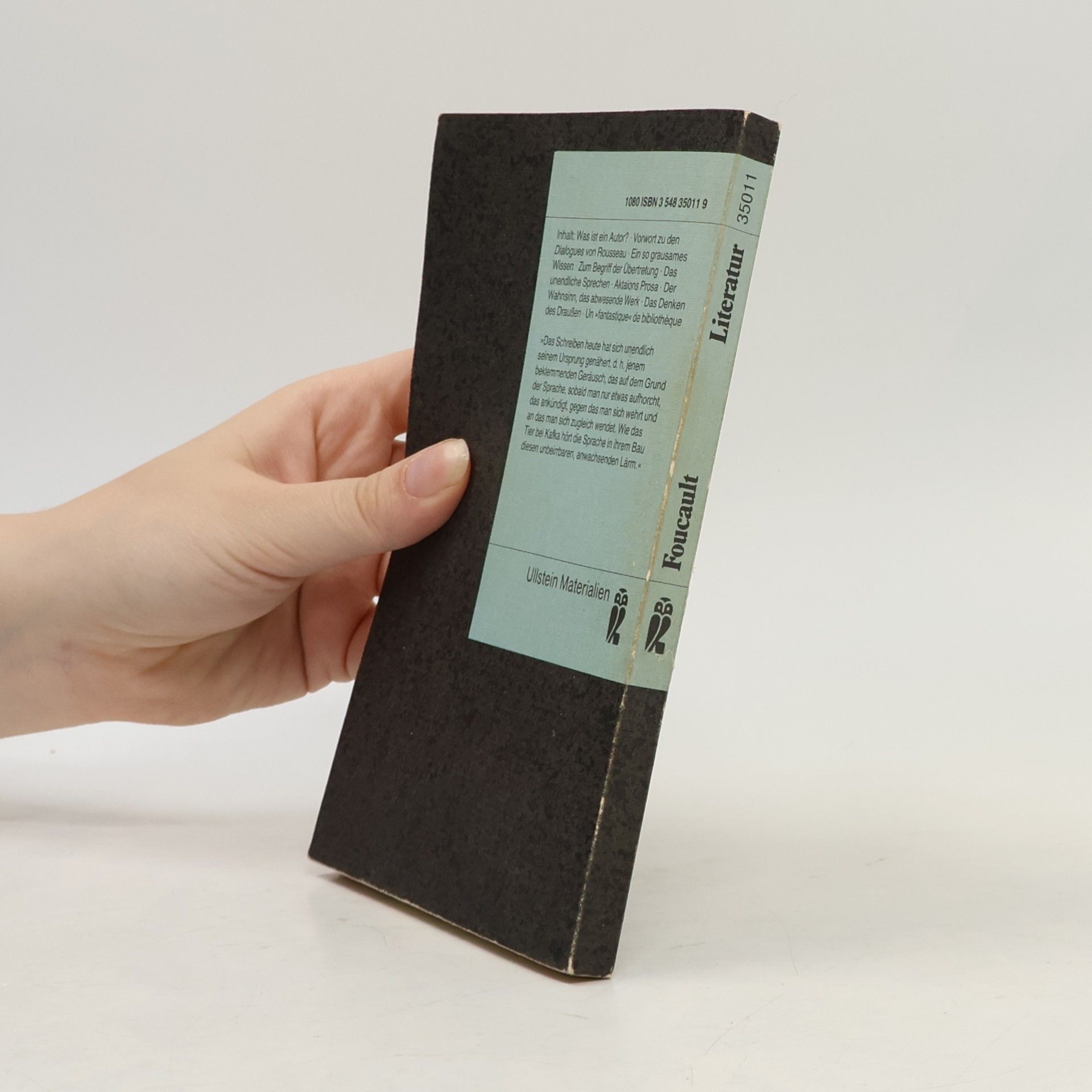 Michel Foucault Schriften zur Literatur