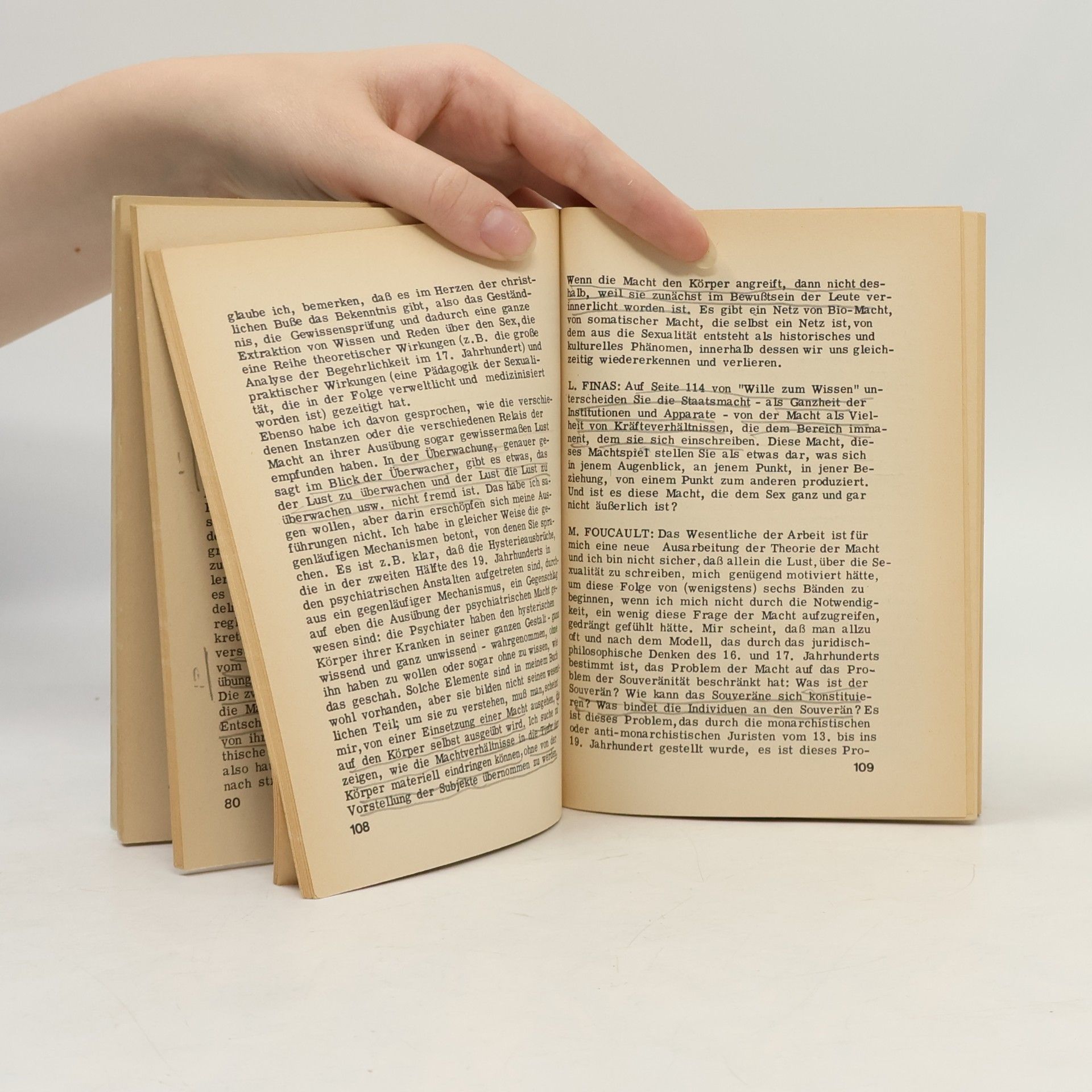 Michel Foucault Dispositive der Macht