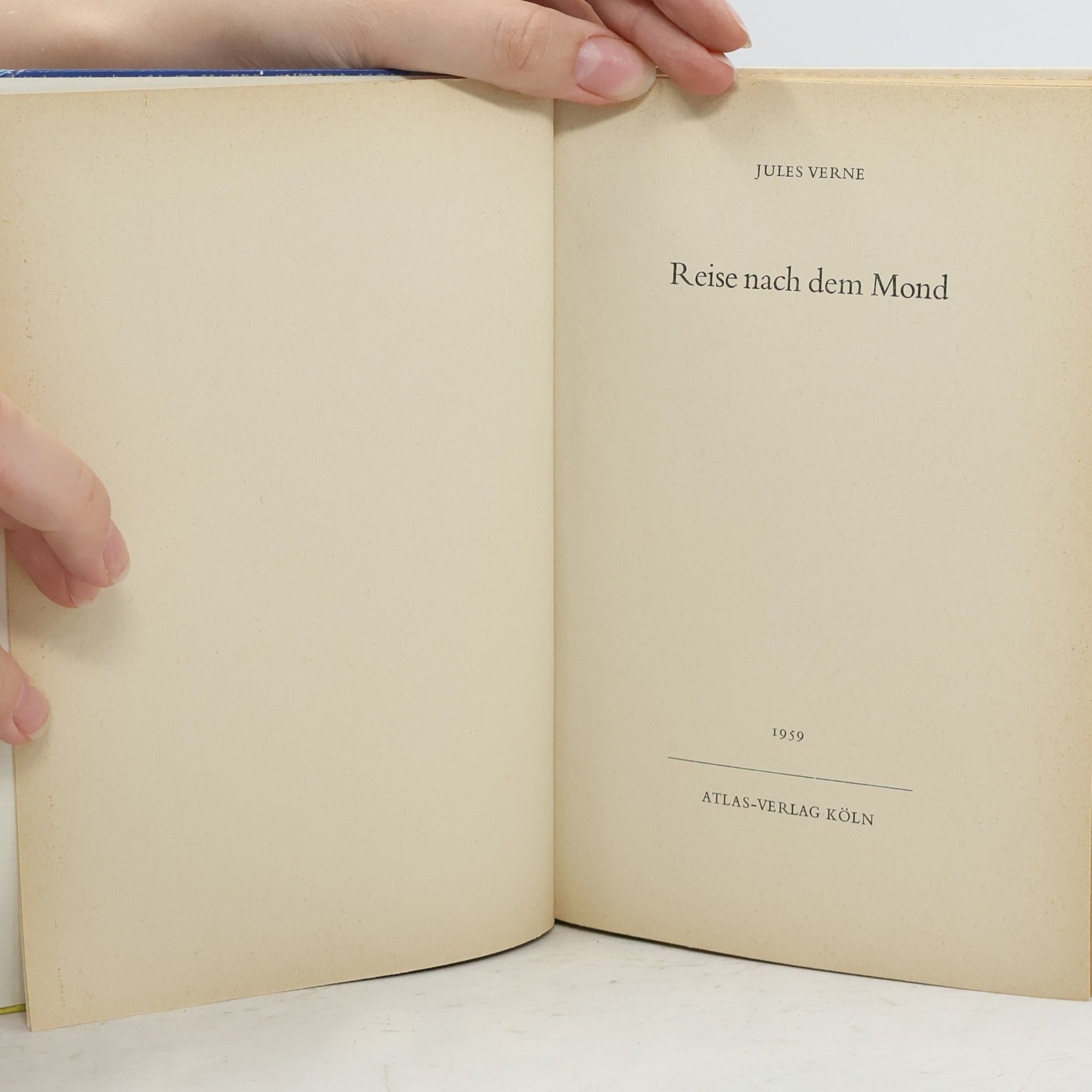 Jules Verne Reise nach dem Mond