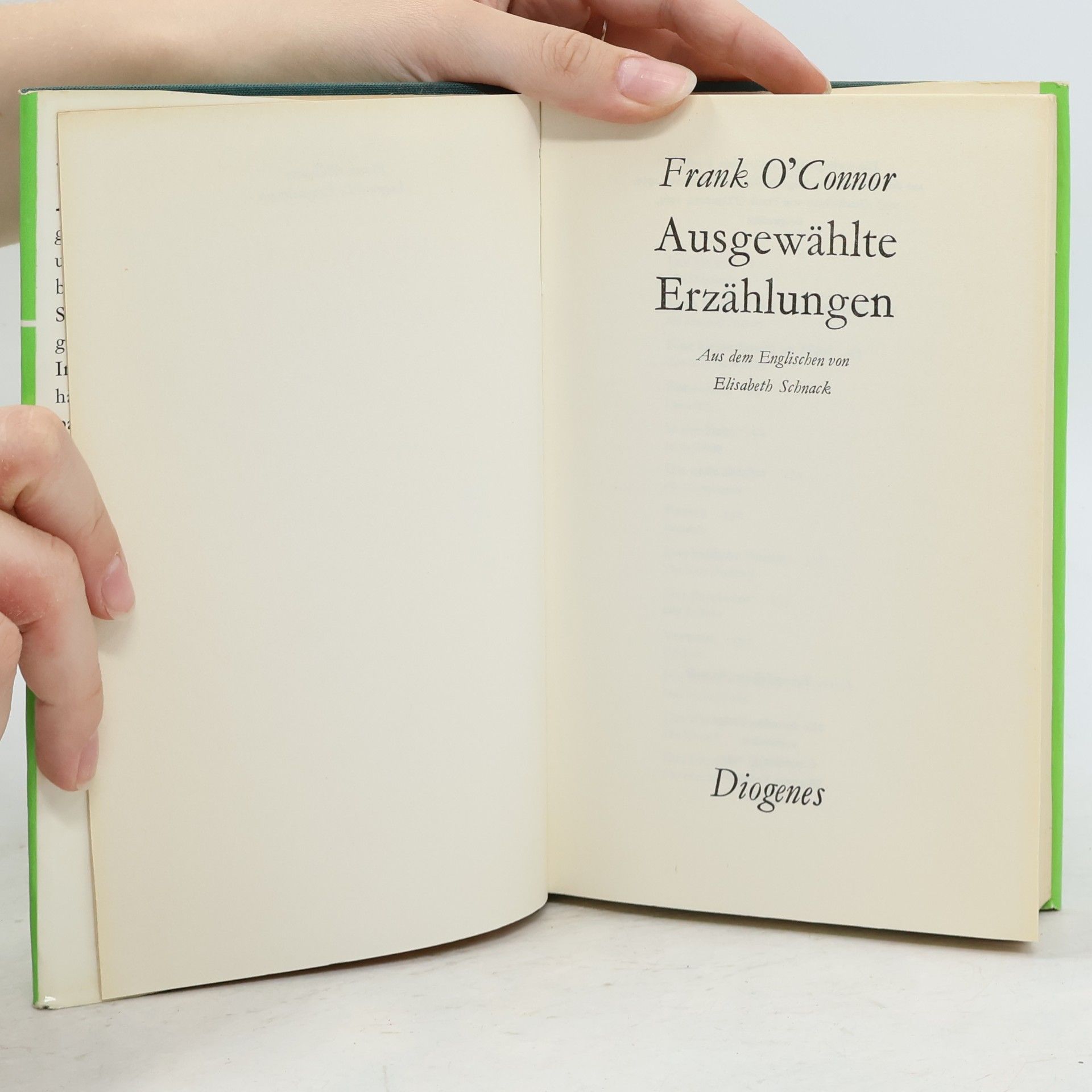 Frank O'Connor Ausgewählte Erzählungen