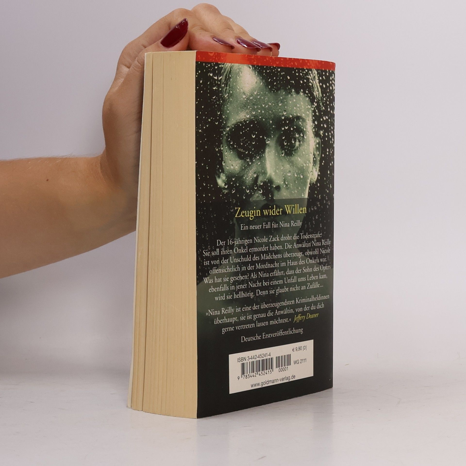 Perri O. Shaughnessy Zeugin wider Willen. Roman. Aus d. Amerikan. v. Ulrike Röska