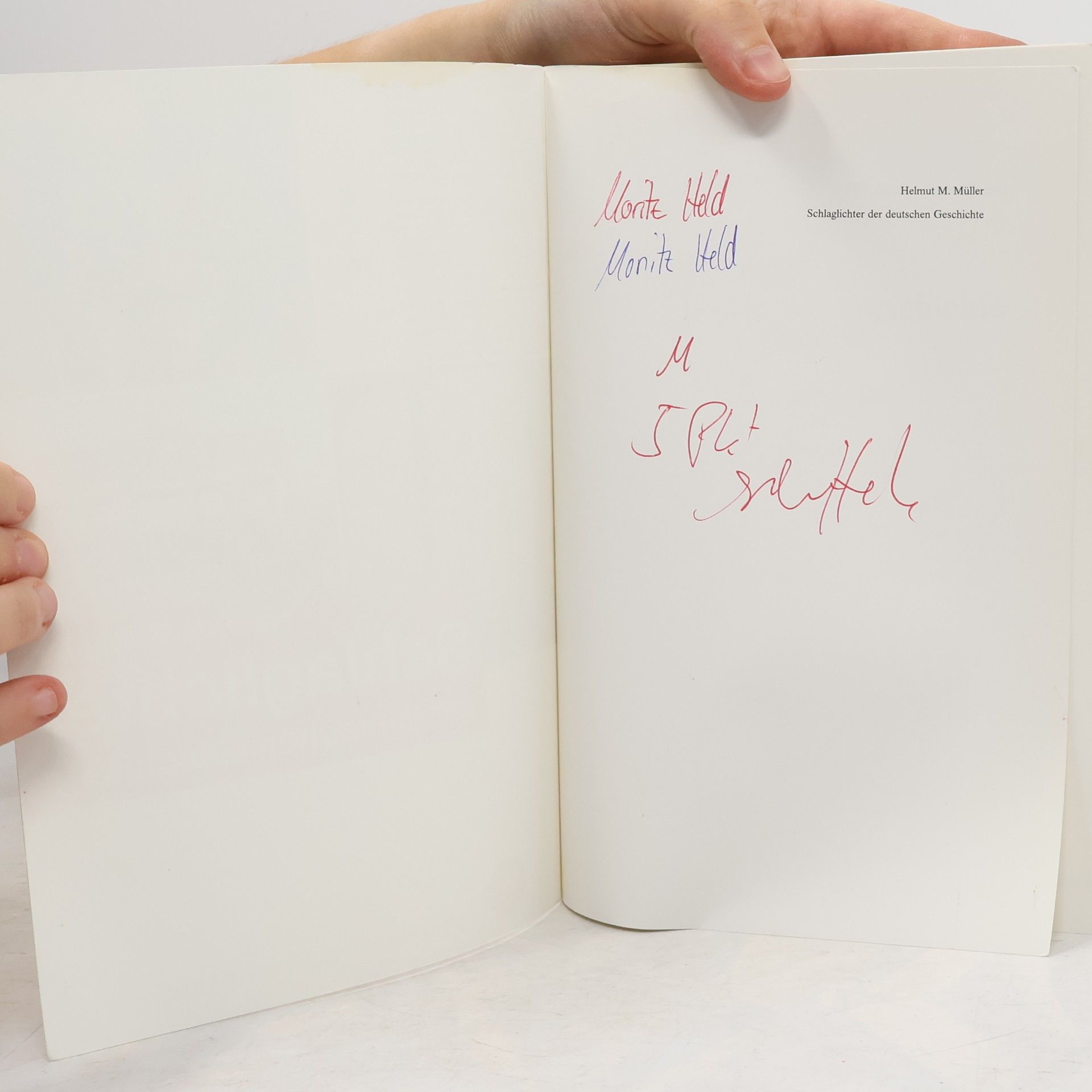 Helmut Müller Schlaglichter der deutschen Geschichte