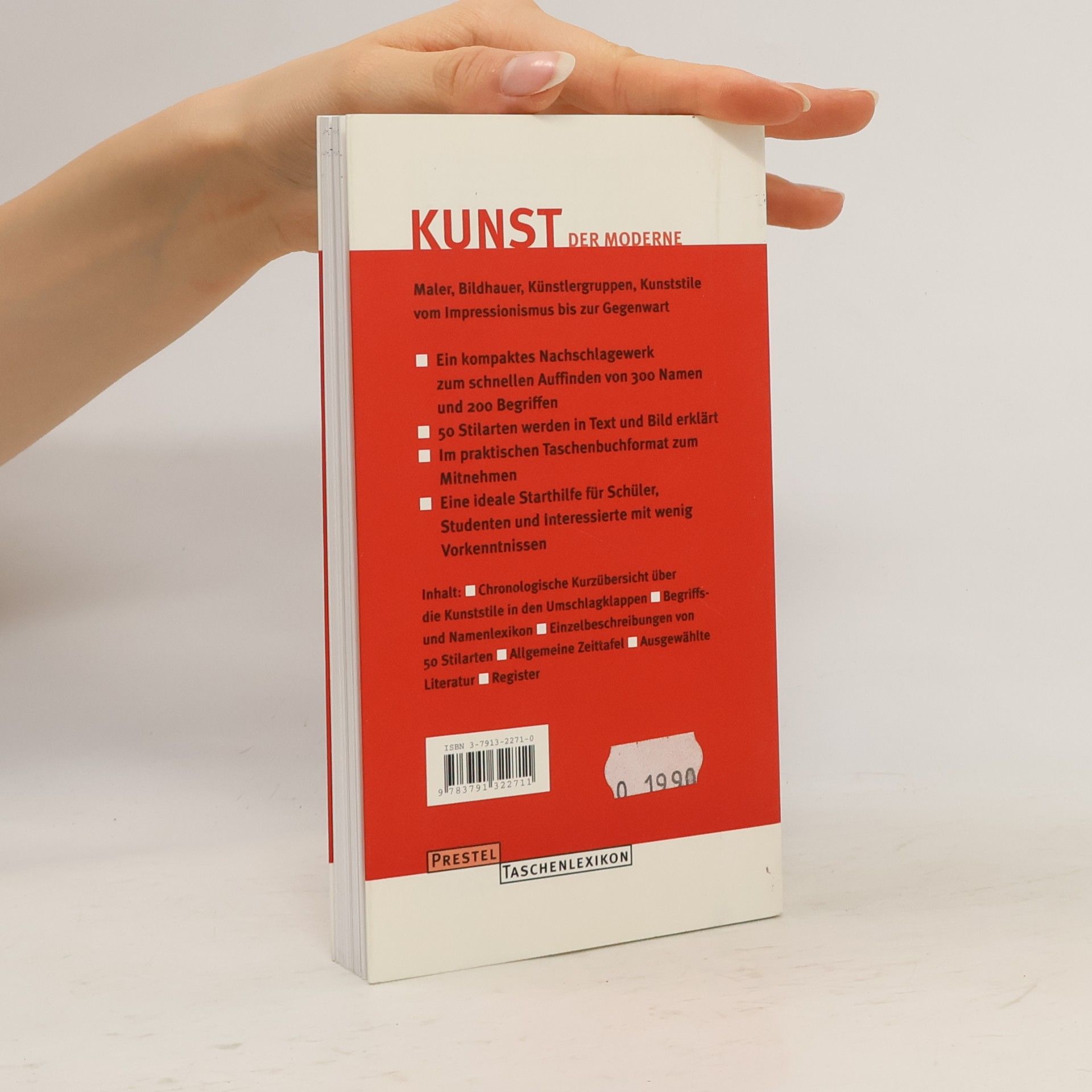 Klaus Richter Prestel-Taschenlexikon Kunst der Moderne