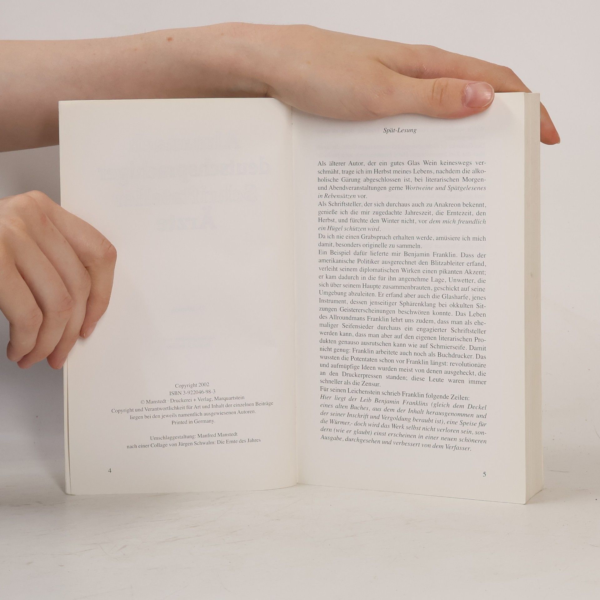 kolektiv Almanach deutschsprachiger Schriftsteller Ärzte 2003