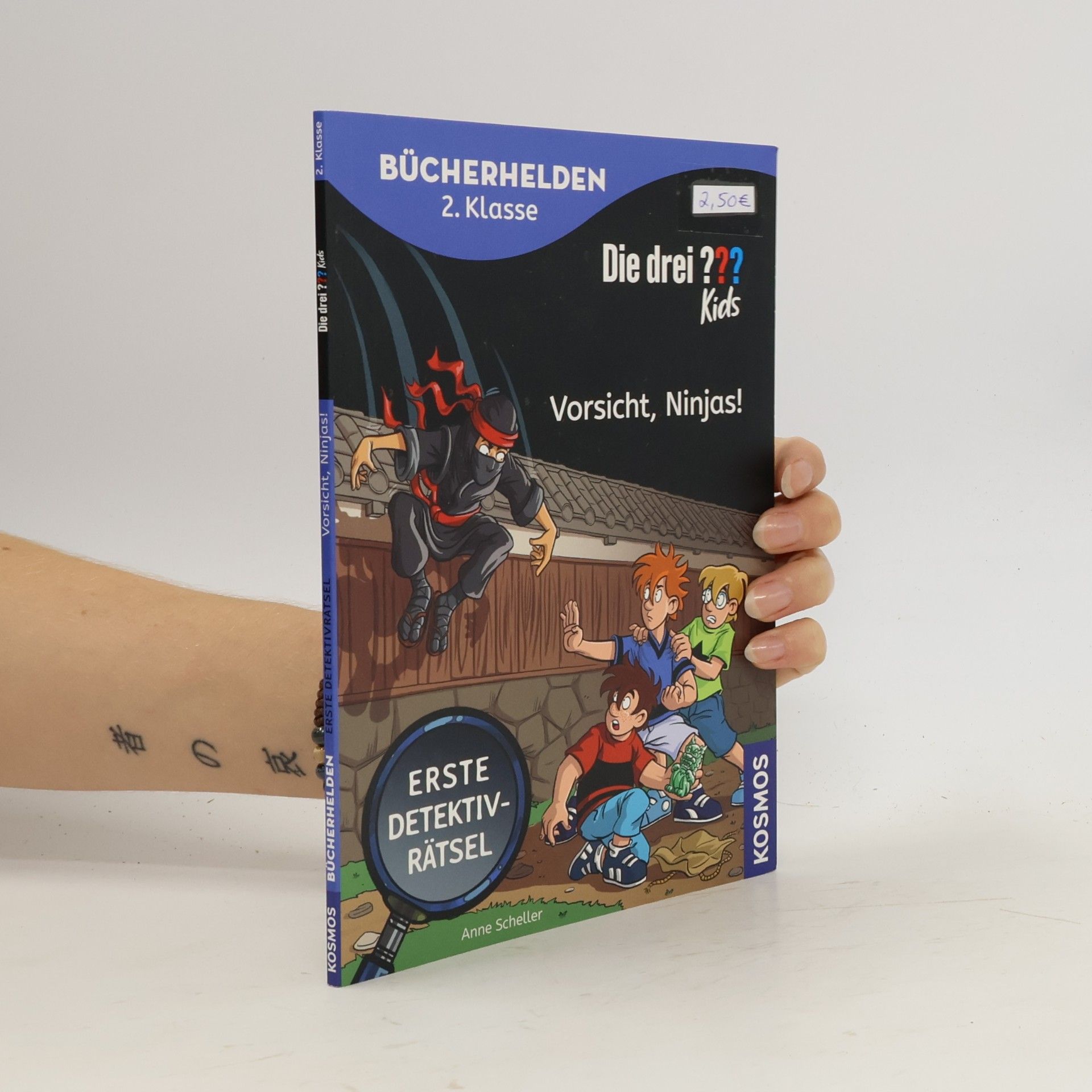 Anne Scheller Die drei ??? Kids, Bücherhelden 2. Klasse, Vorsicht, Ninjas!