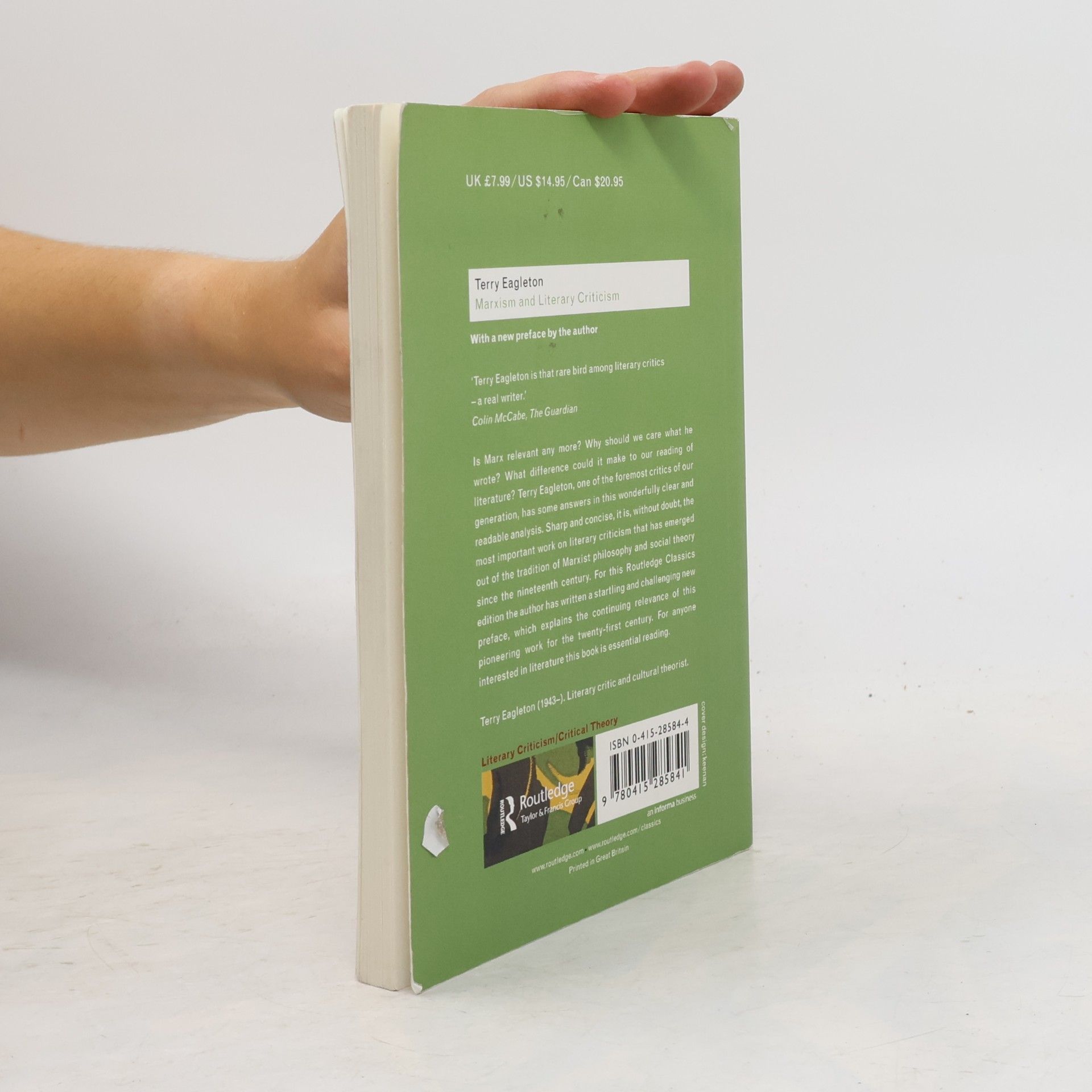 Terry Eagleton Marxism and Literary Criticism