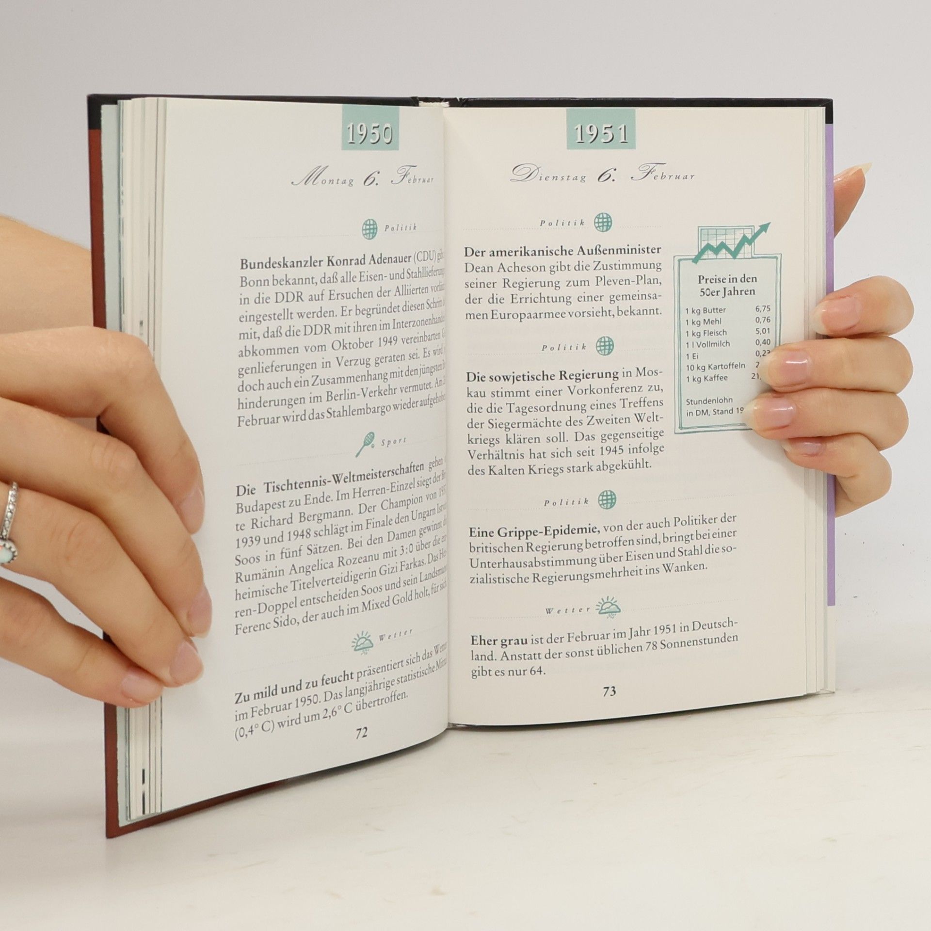 Die Persönliche Chronik, in 366 Bdn., 6. Februar