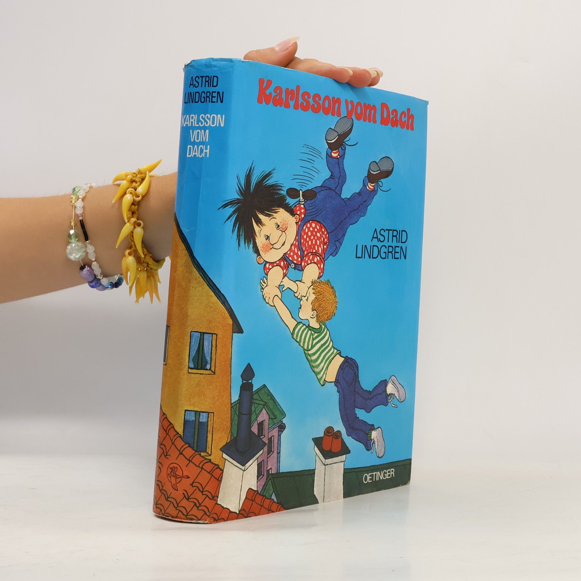 Astrid Lindgren Karlsson vom Dach