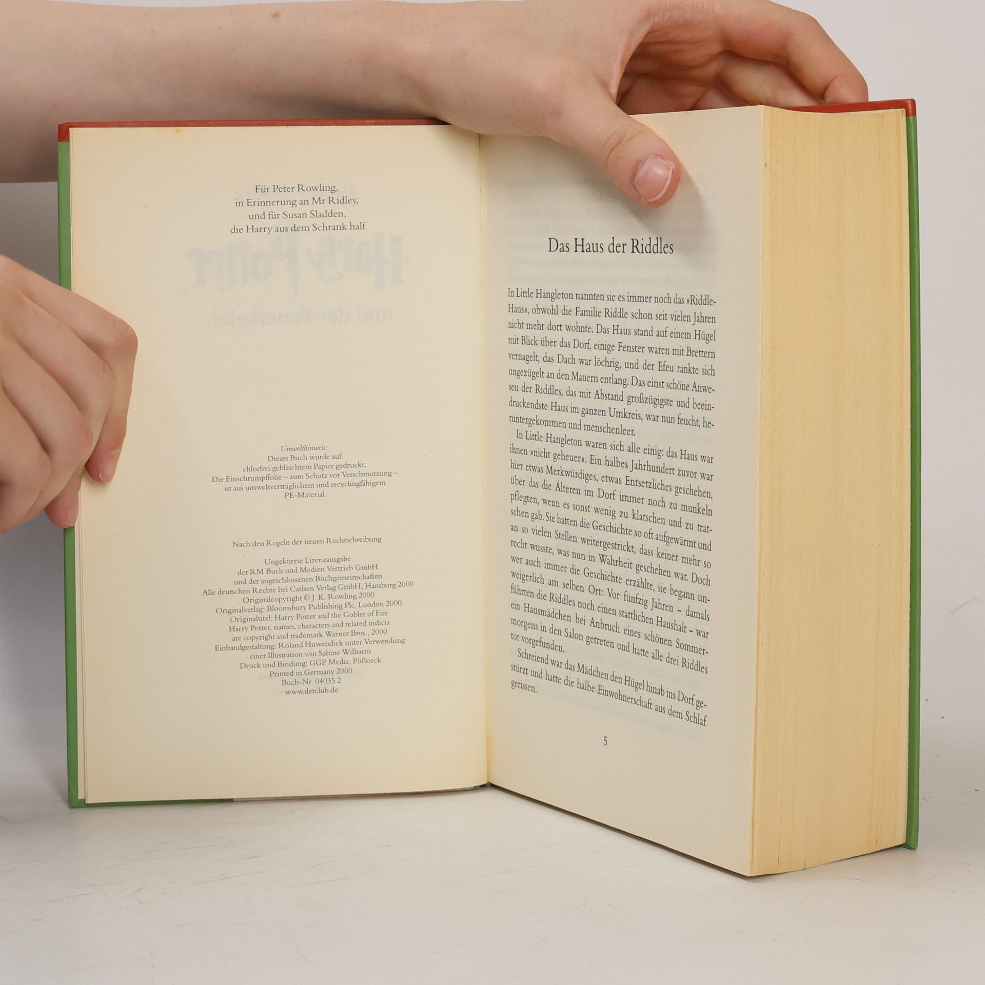 J. K. Rowling Harry Potter und der Feuerkelch