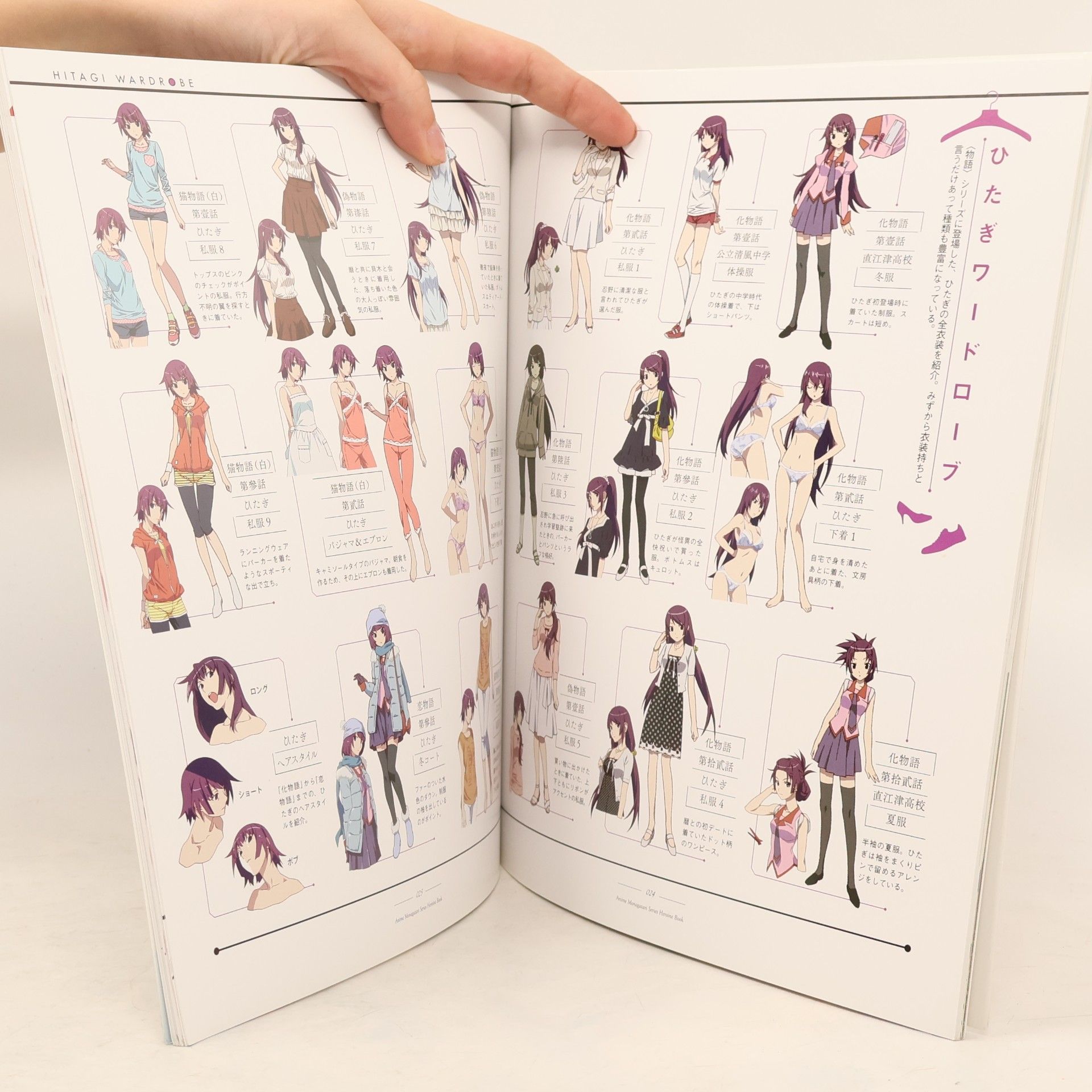 Anime "Monogatari" Series Heroine - 5: Senjogahara Hitagi