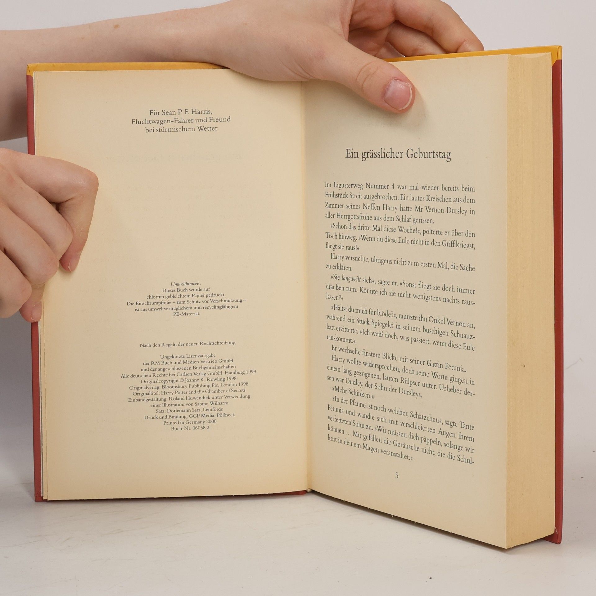 J. K. Rowling Harry Potter und die Kammer des Schreckens