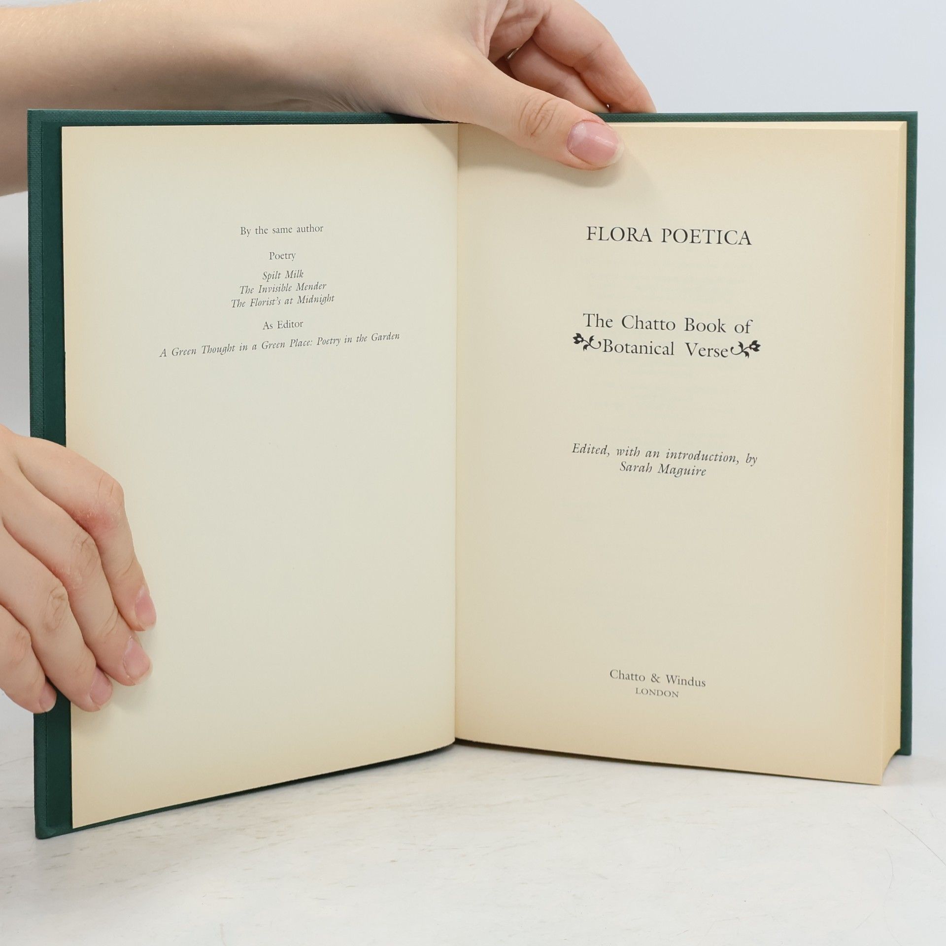 Sarah Maguire Flora Poetica