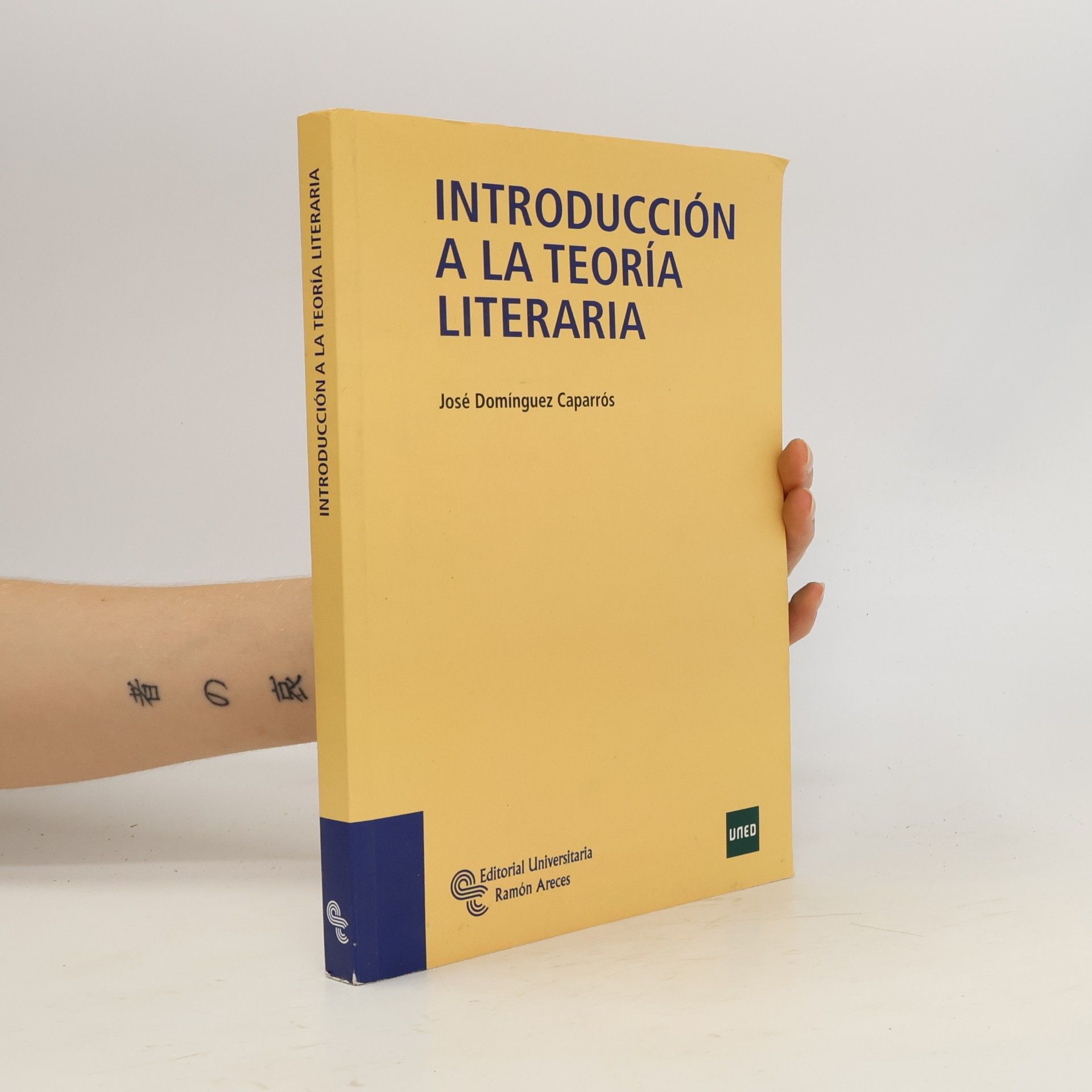 José Domínguez Caparrós Introducción a la teoría literaria