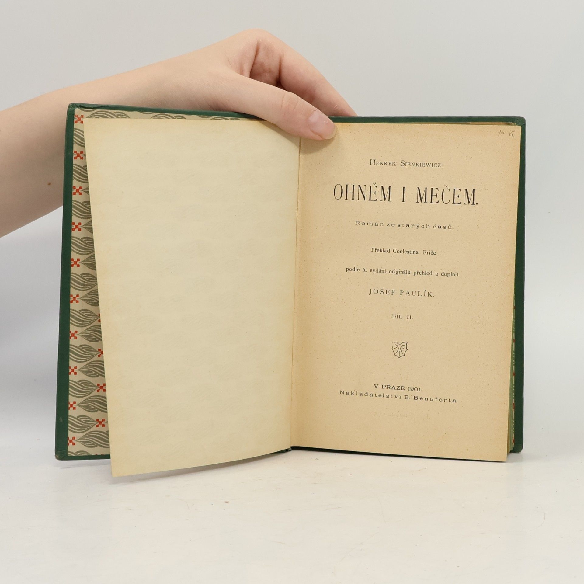 Henryk Sienkiewicz Ohněm i mečem II.