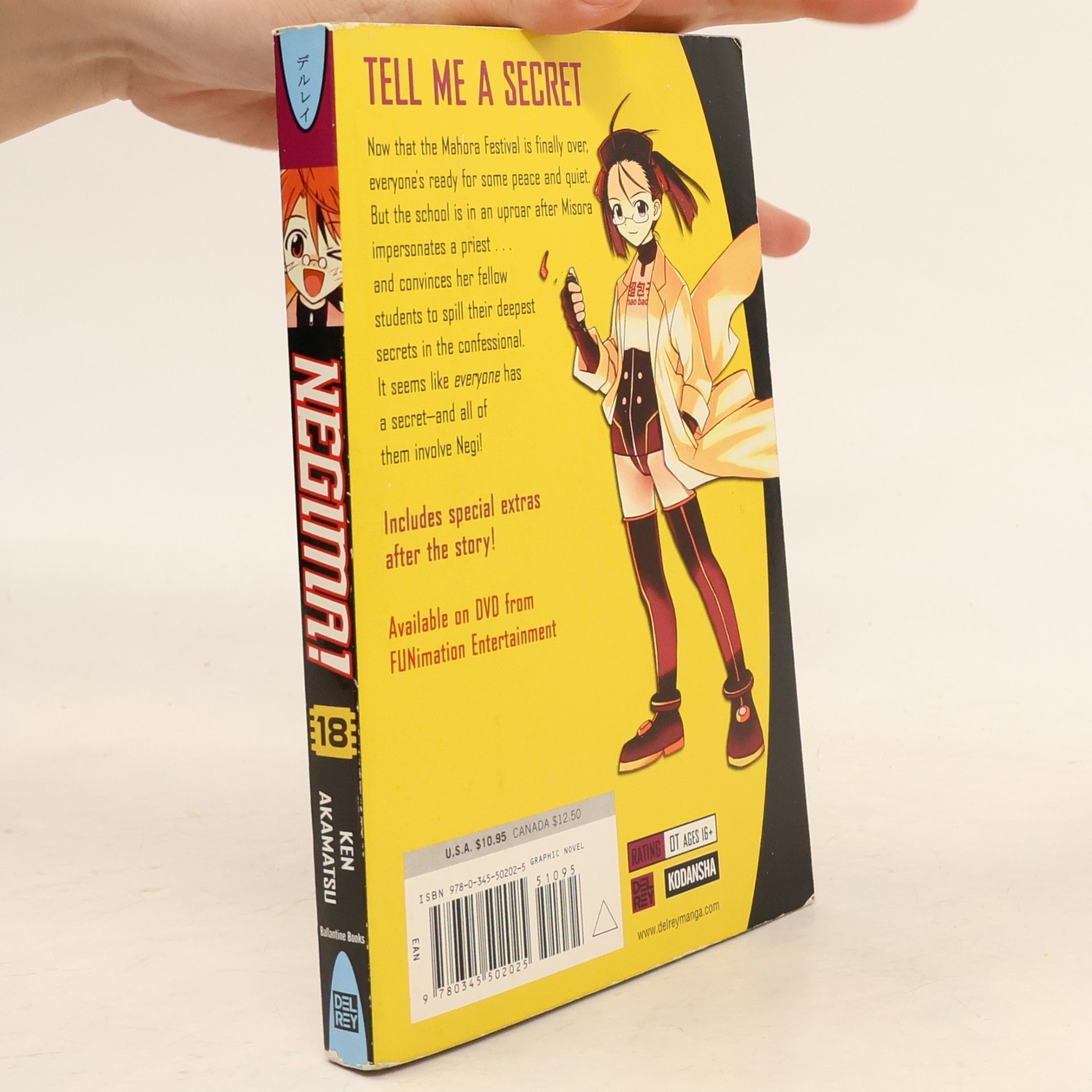 Ken Akamatsu Negima 18