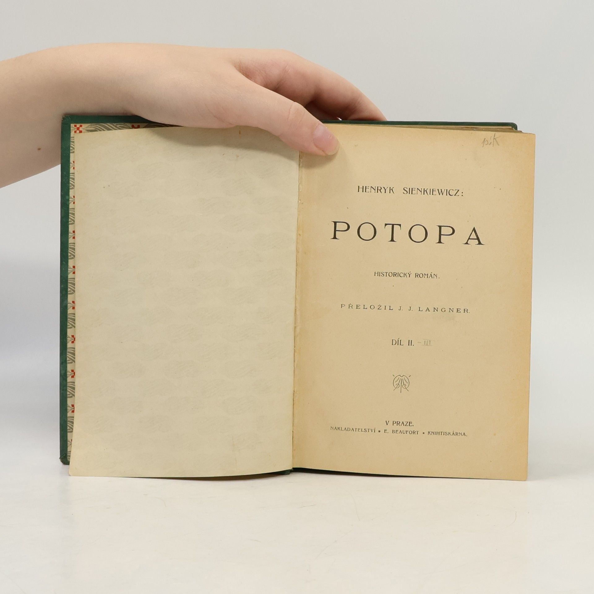 Henryk Sienkiewicz Potopa. Díl II.