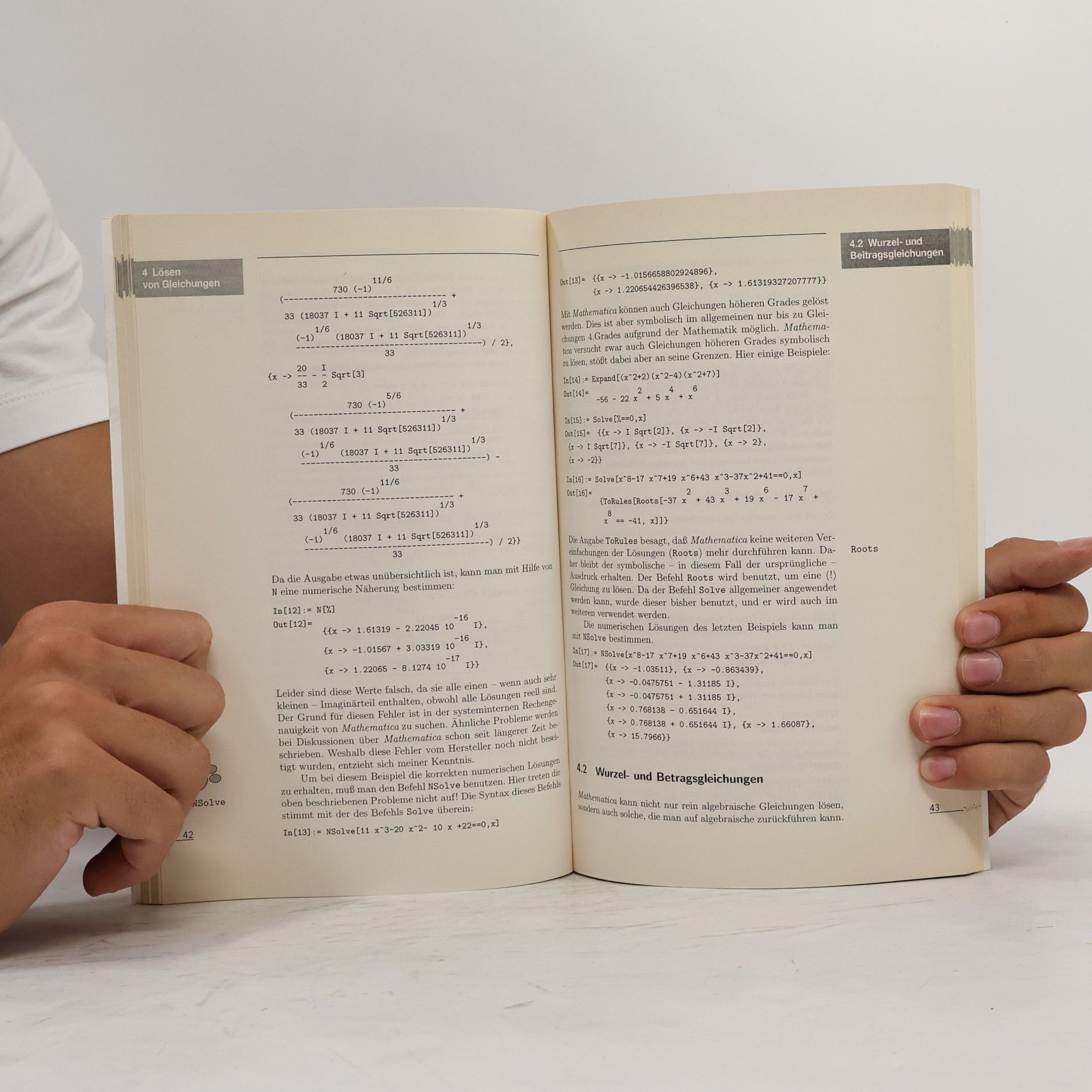 Werner Burkhardt Erste Schritte mit Mathematica