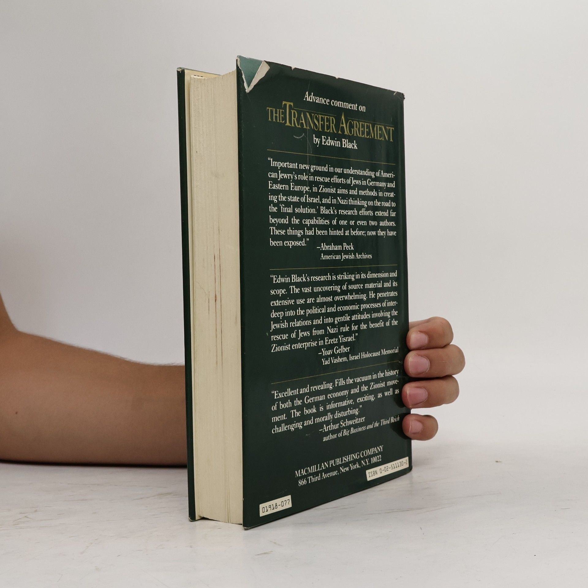 Edwin Black The Transfer Agreement