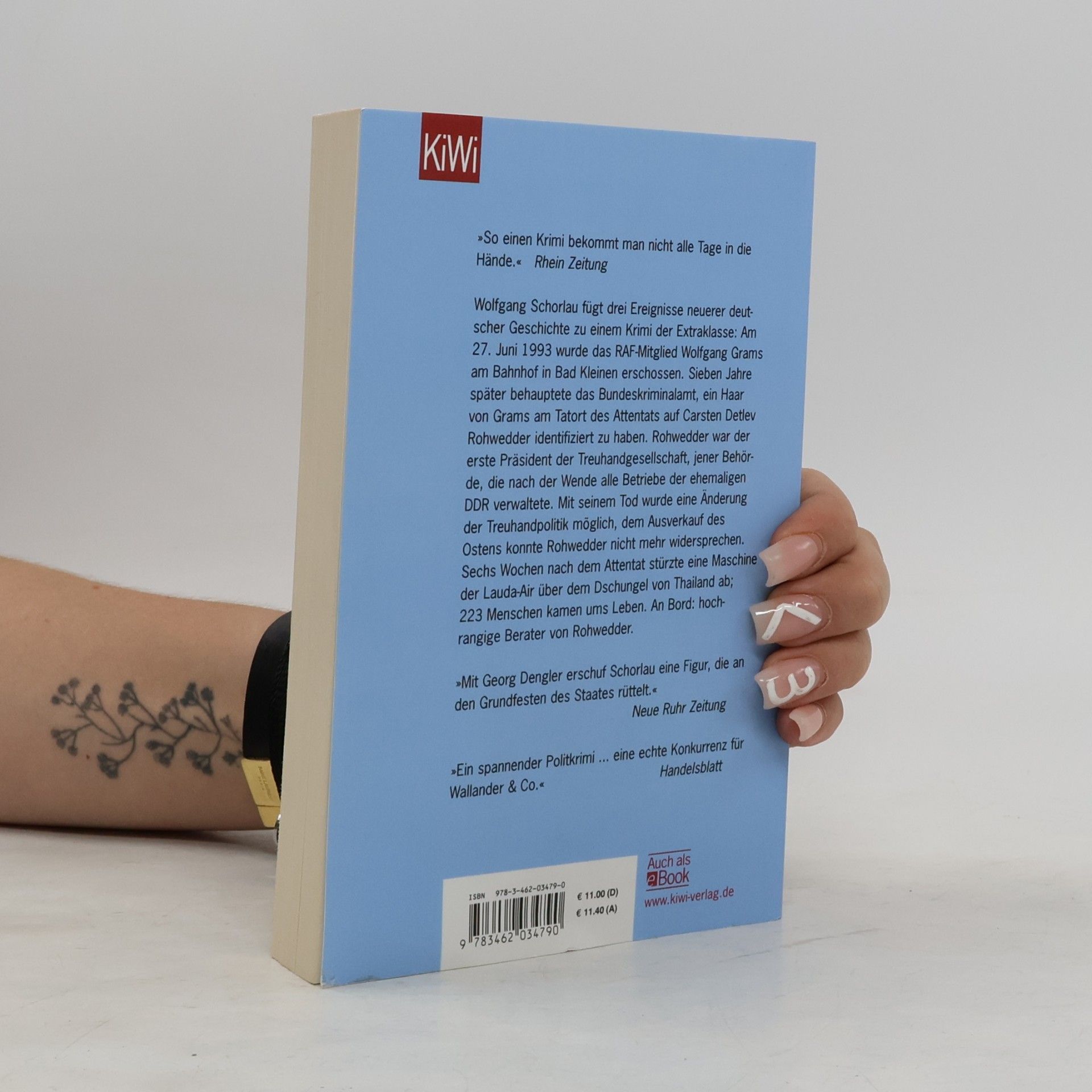 Wolfgang Schorlau Die blaue Liste