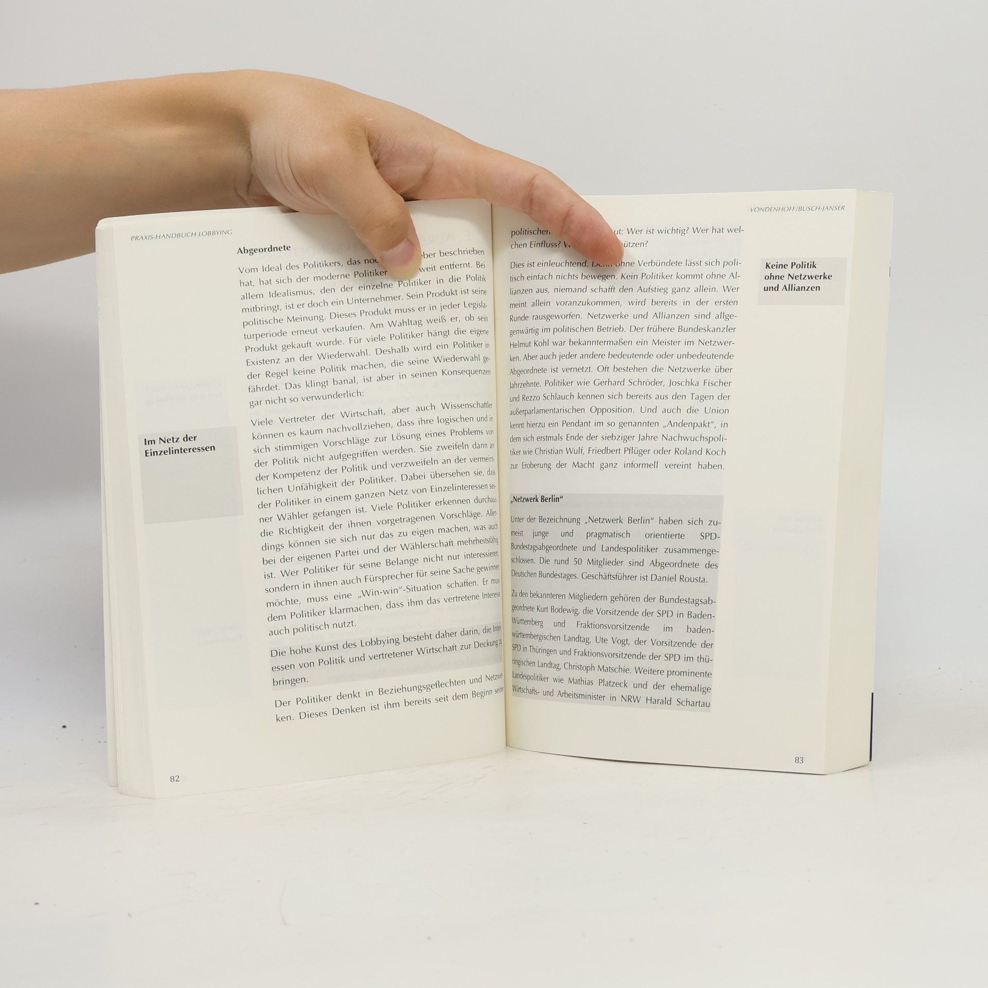 Christoph Vondenhoff PraxishandBook Lobbying (BJP Edition) von Christoph Vond... Book