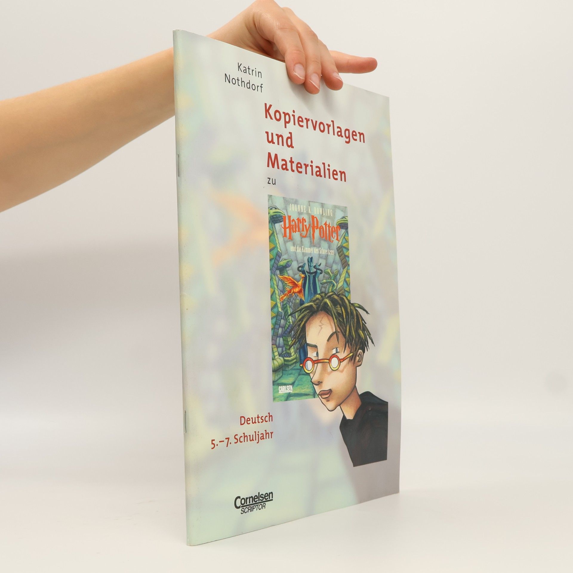 Katrin Manz Kopiervorlagen und Materialien zu Joanne K. Rowling: Harry Potter und die Kammer des Schreckens
