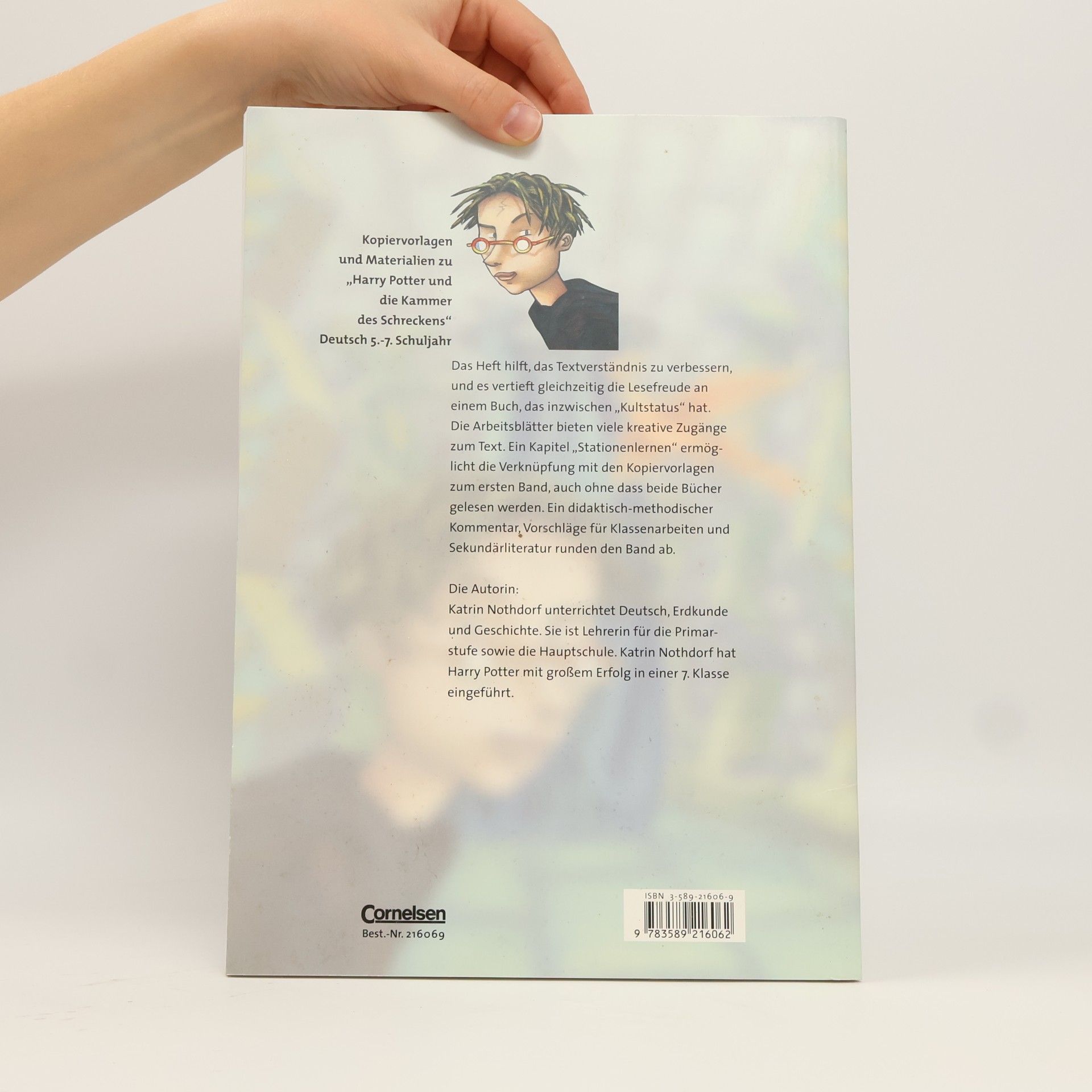 Katrin Manz Kopiervorlagen und Materialien zu Joanne K. Rowling: Harry Potter und die Kammer des Schreckens