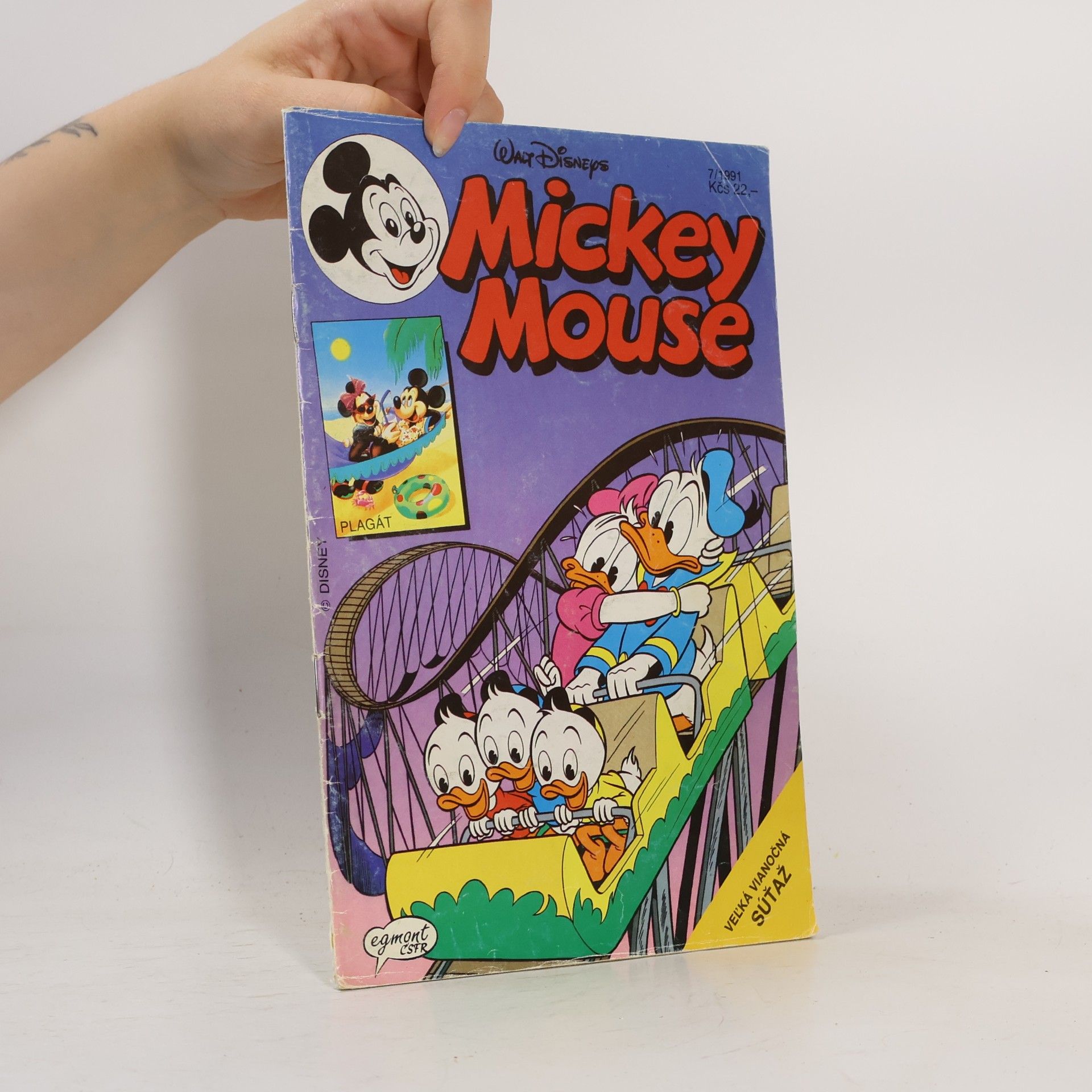 Walt Disney Mickey Mouse 7/1991
