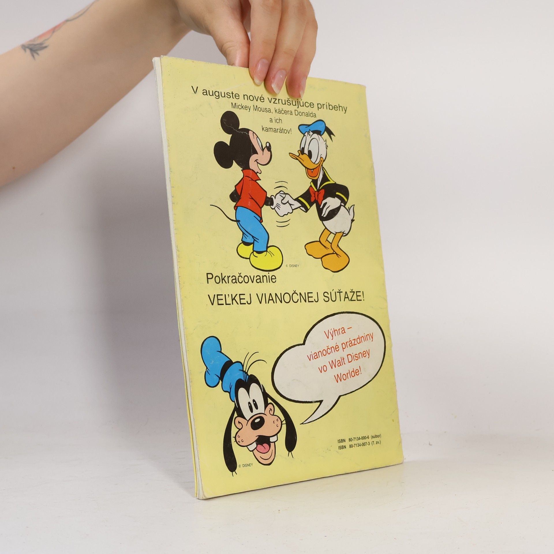 Walt Disney Mickey Mouse 7/1991
