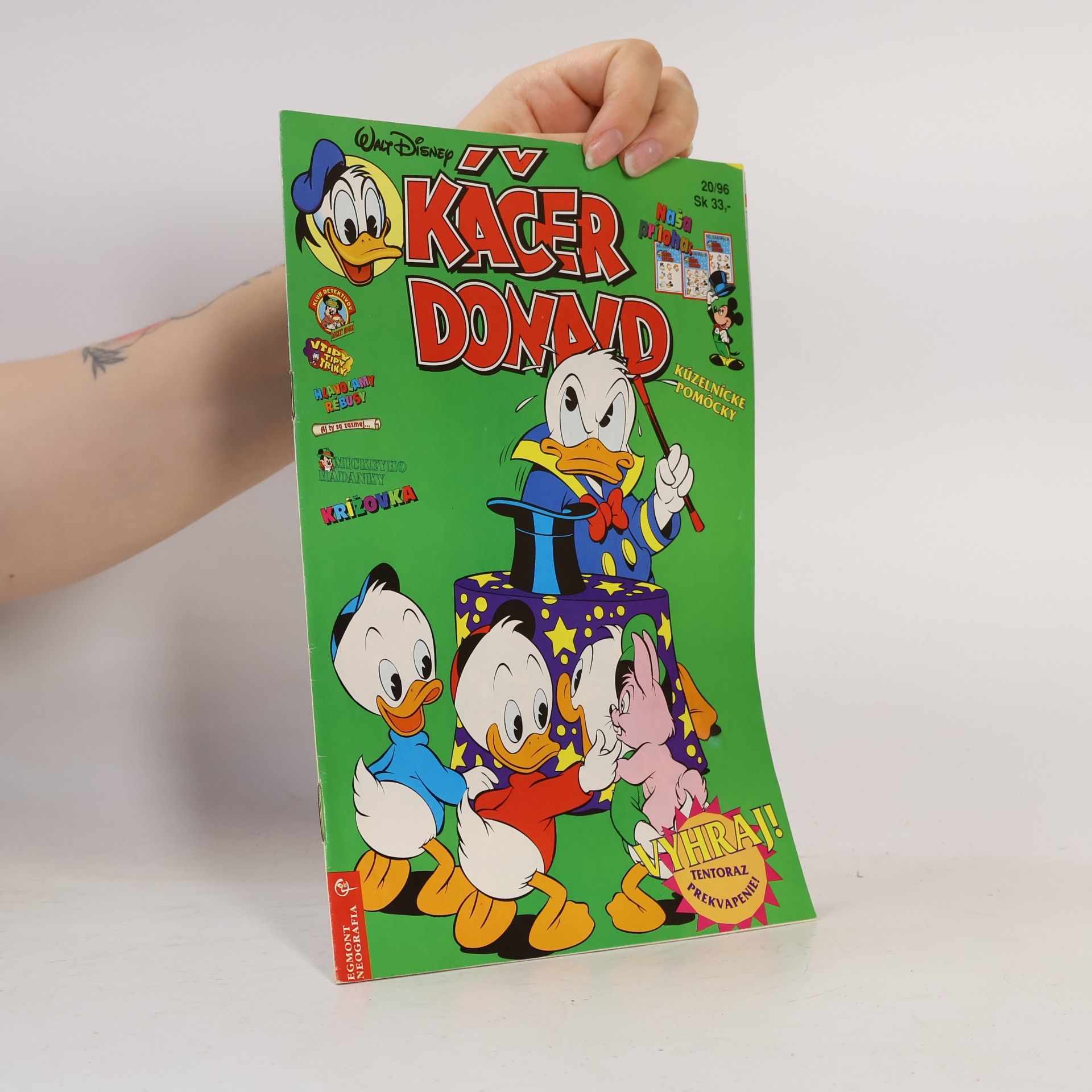 Walt Disney Káčer Donald 20/96