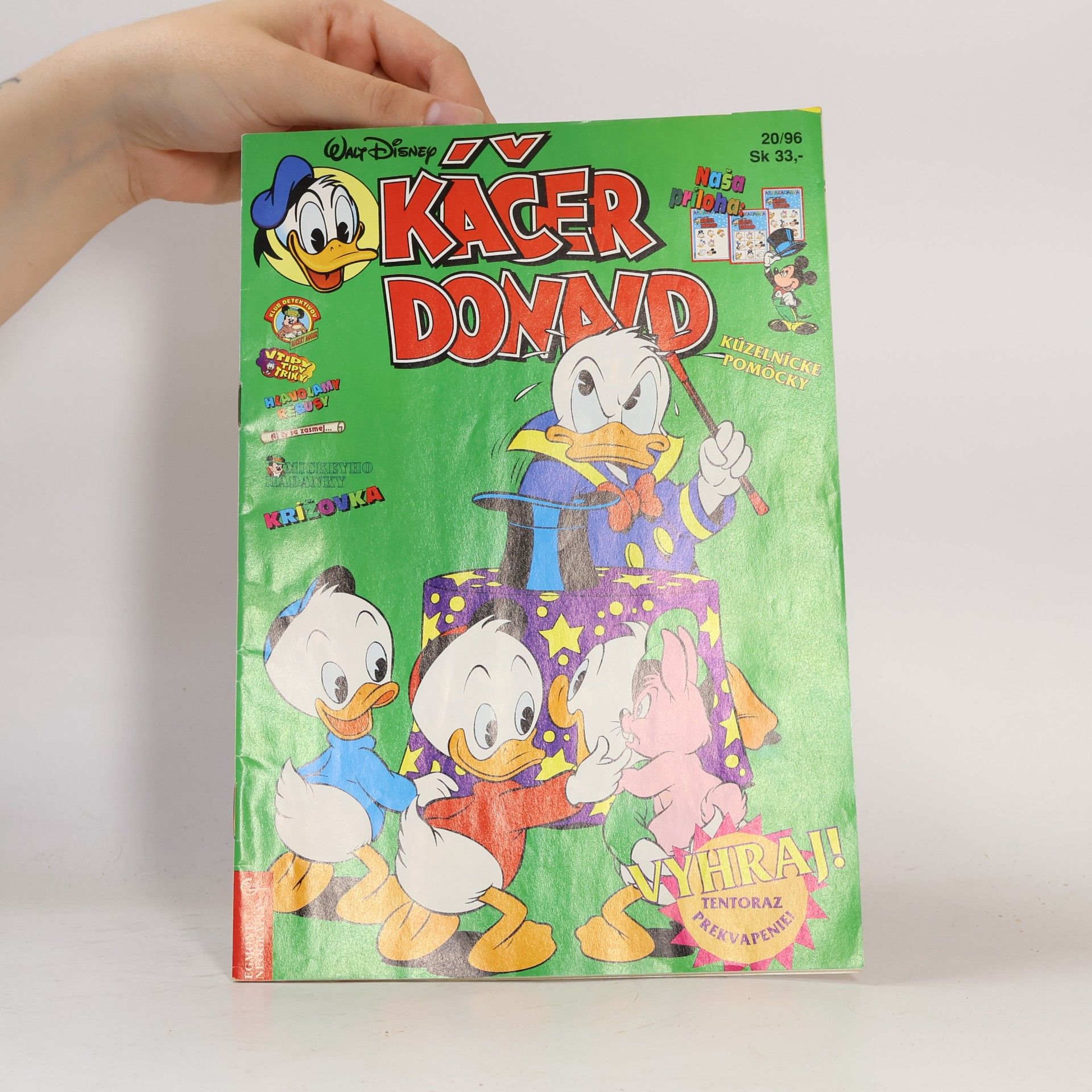 Walt Disney Káčer Donald 20/96