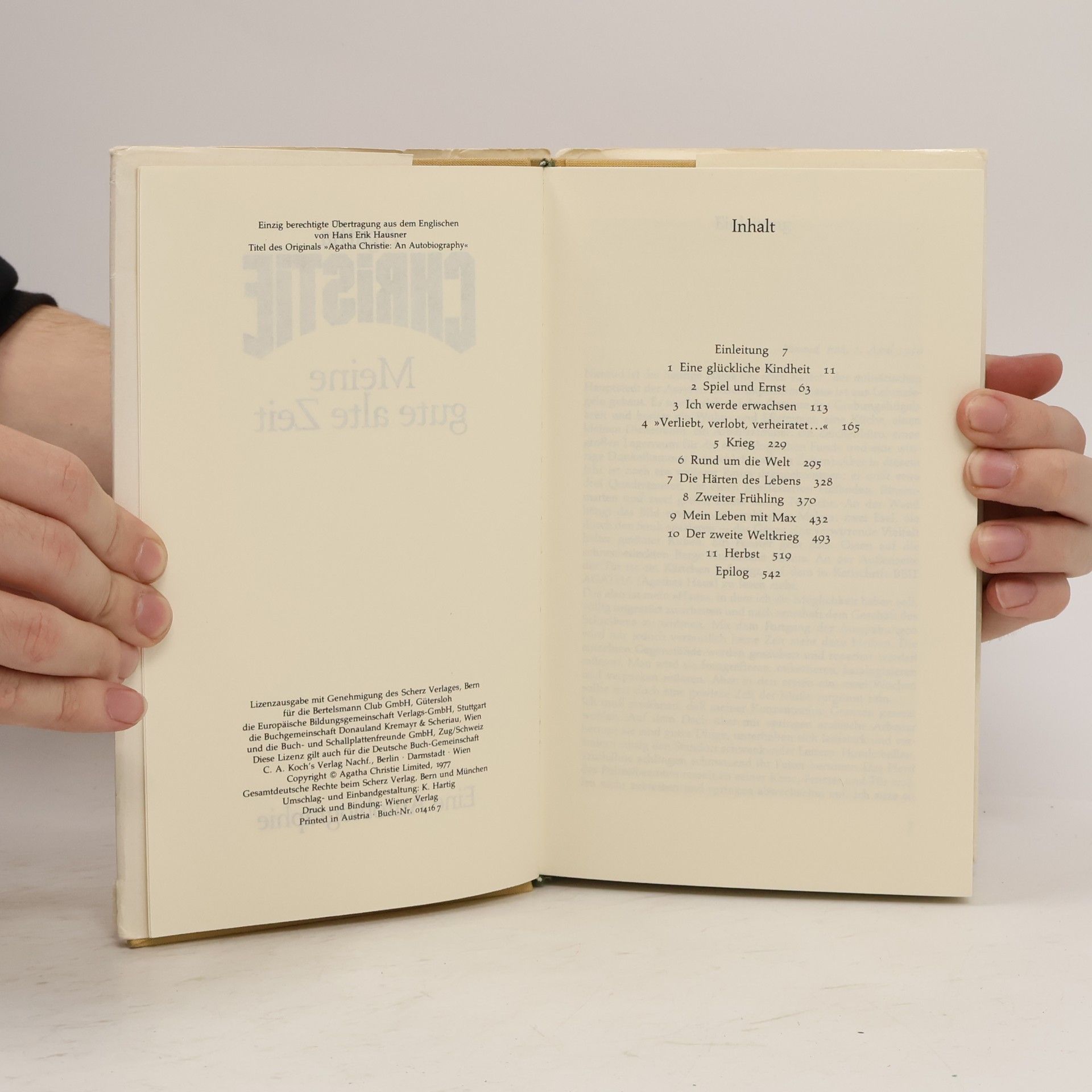 Agatha Christie Meine gute alte Zeit