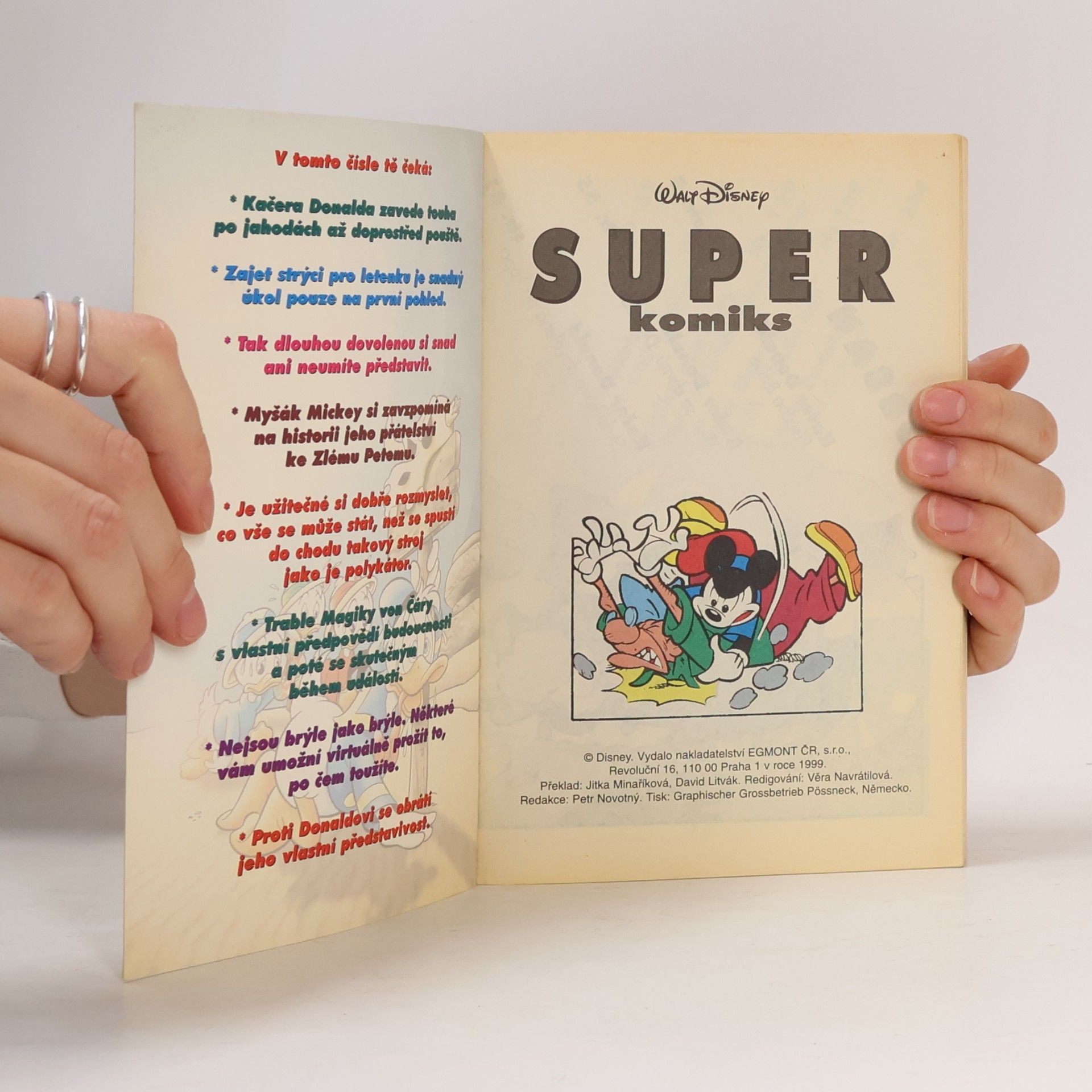 Walt Disney Super komiks 8/99