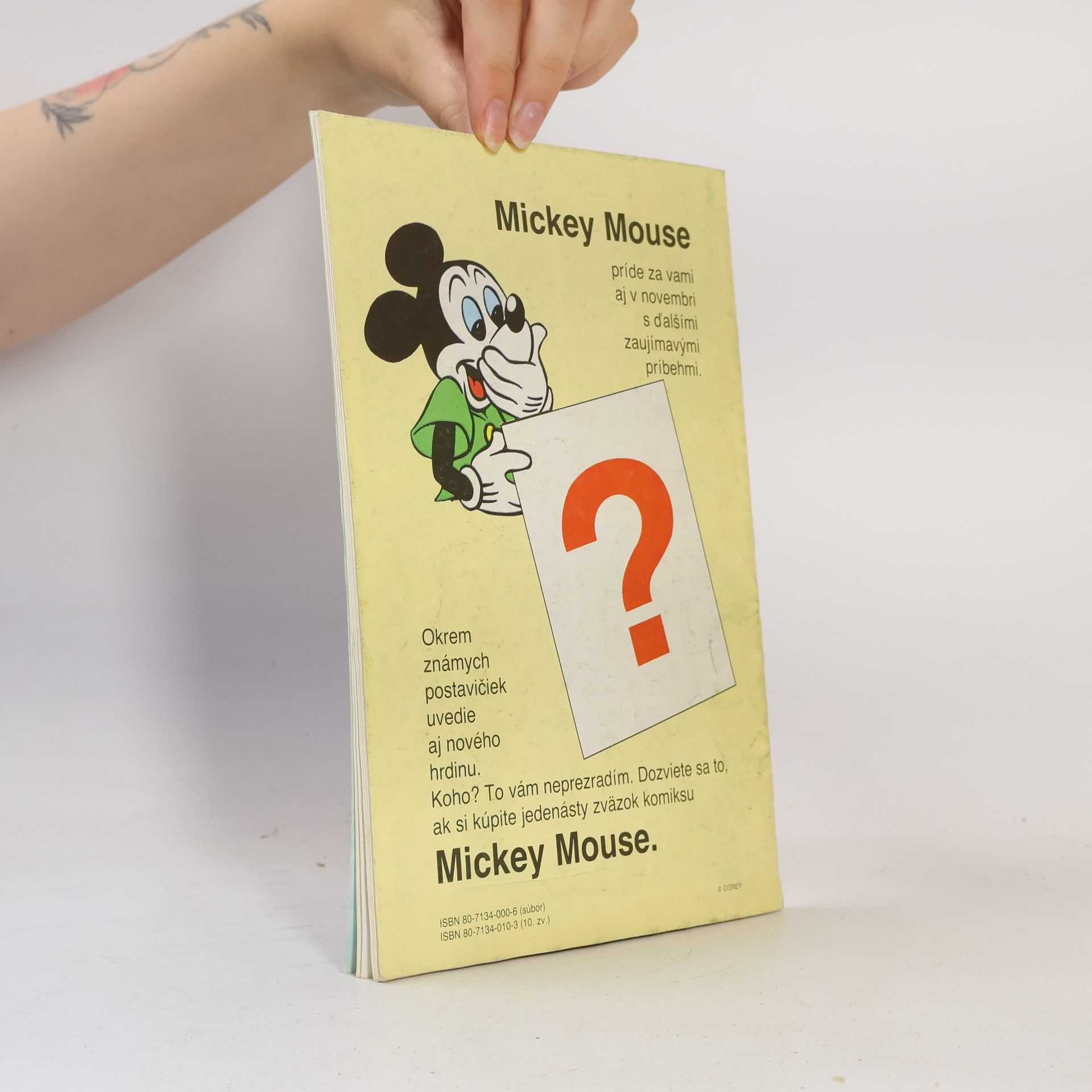 Walt Disney Mickey Mouse 10/1991
