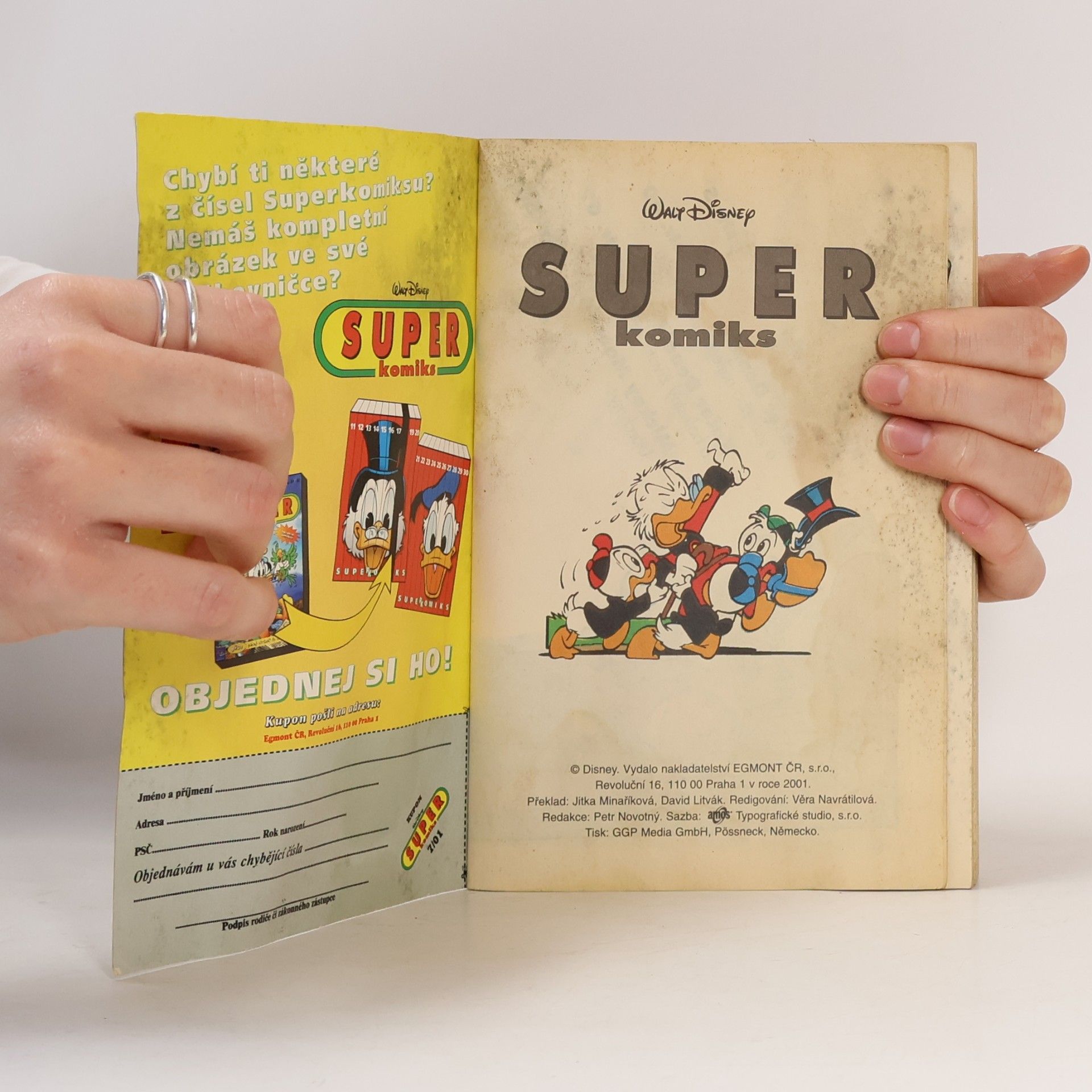 Jitka Minaříková Disney Super komiks č. 33 (7/01)