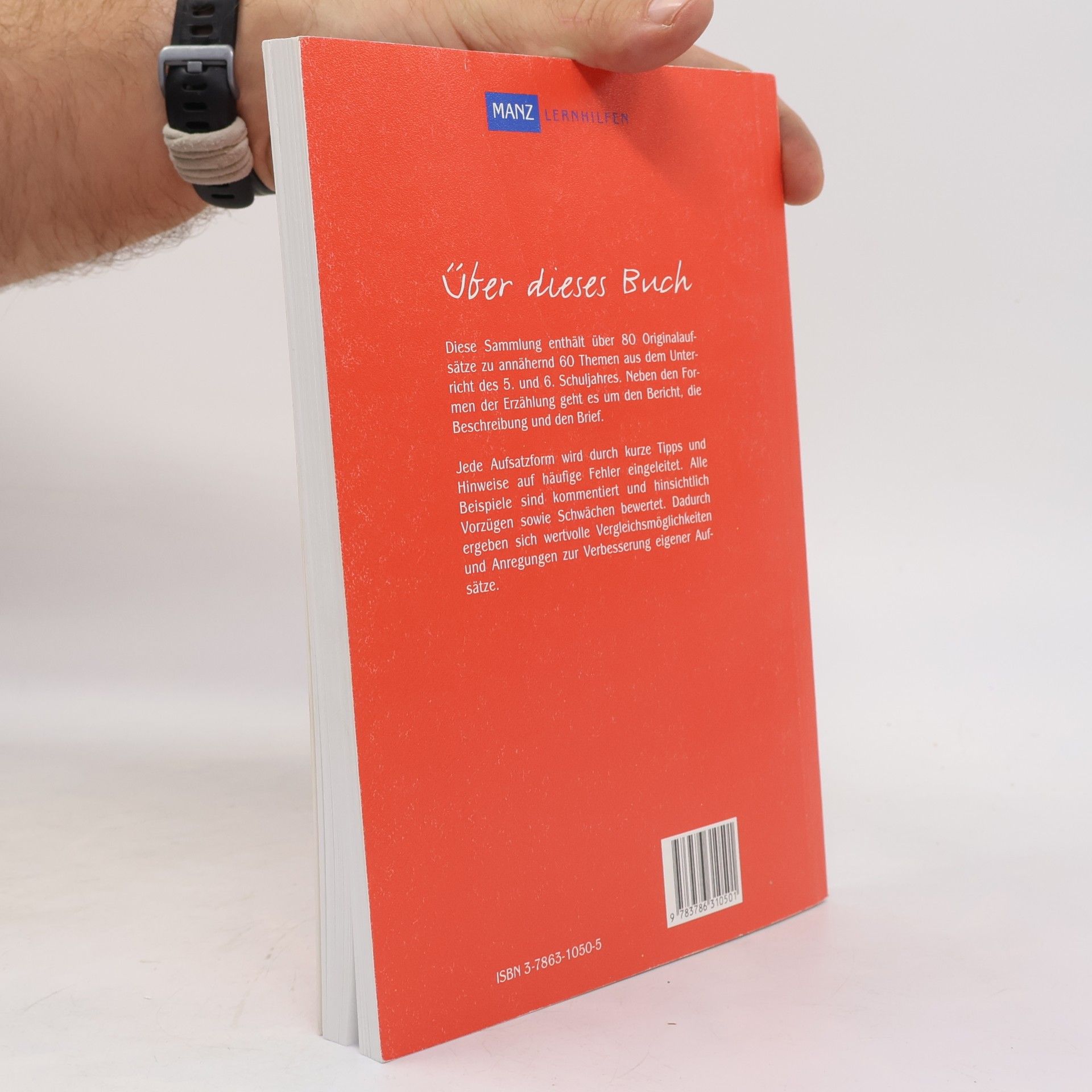 Christine Friepes Manz Neues Aufsatzbuch 5. - 6. Schuljahr