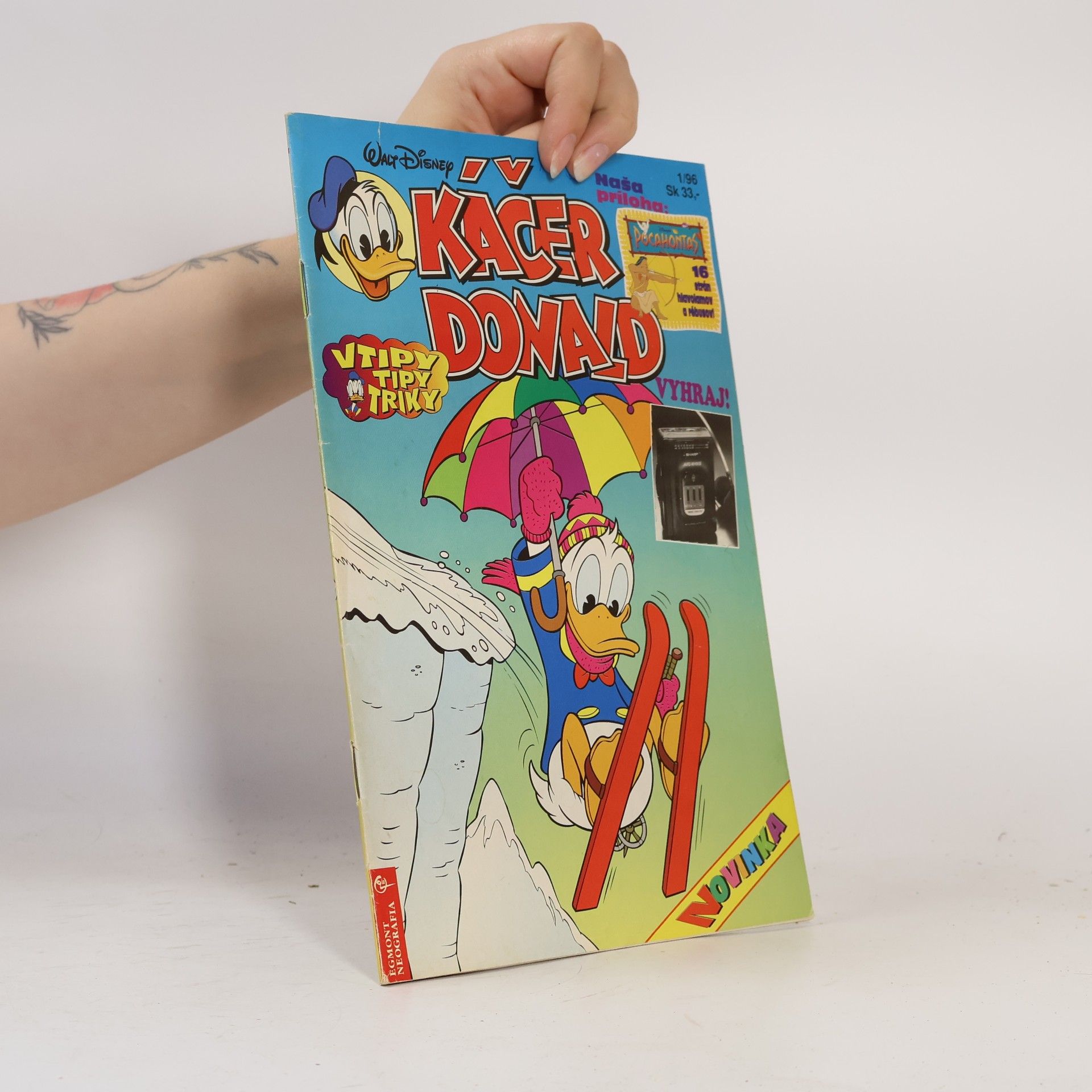 Walt Disney Káčer Donald 1/96
