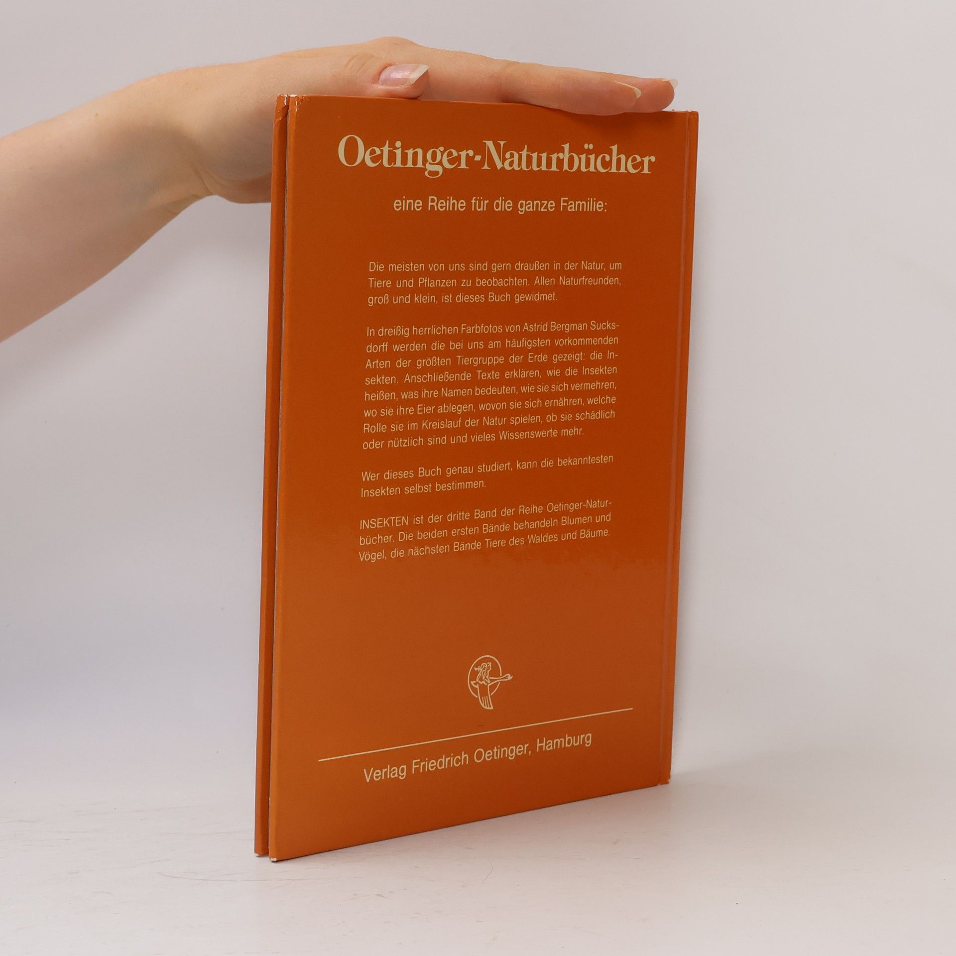 Astrid Bergman Sucksdorff Oetinger-Naturbücher: Insekten